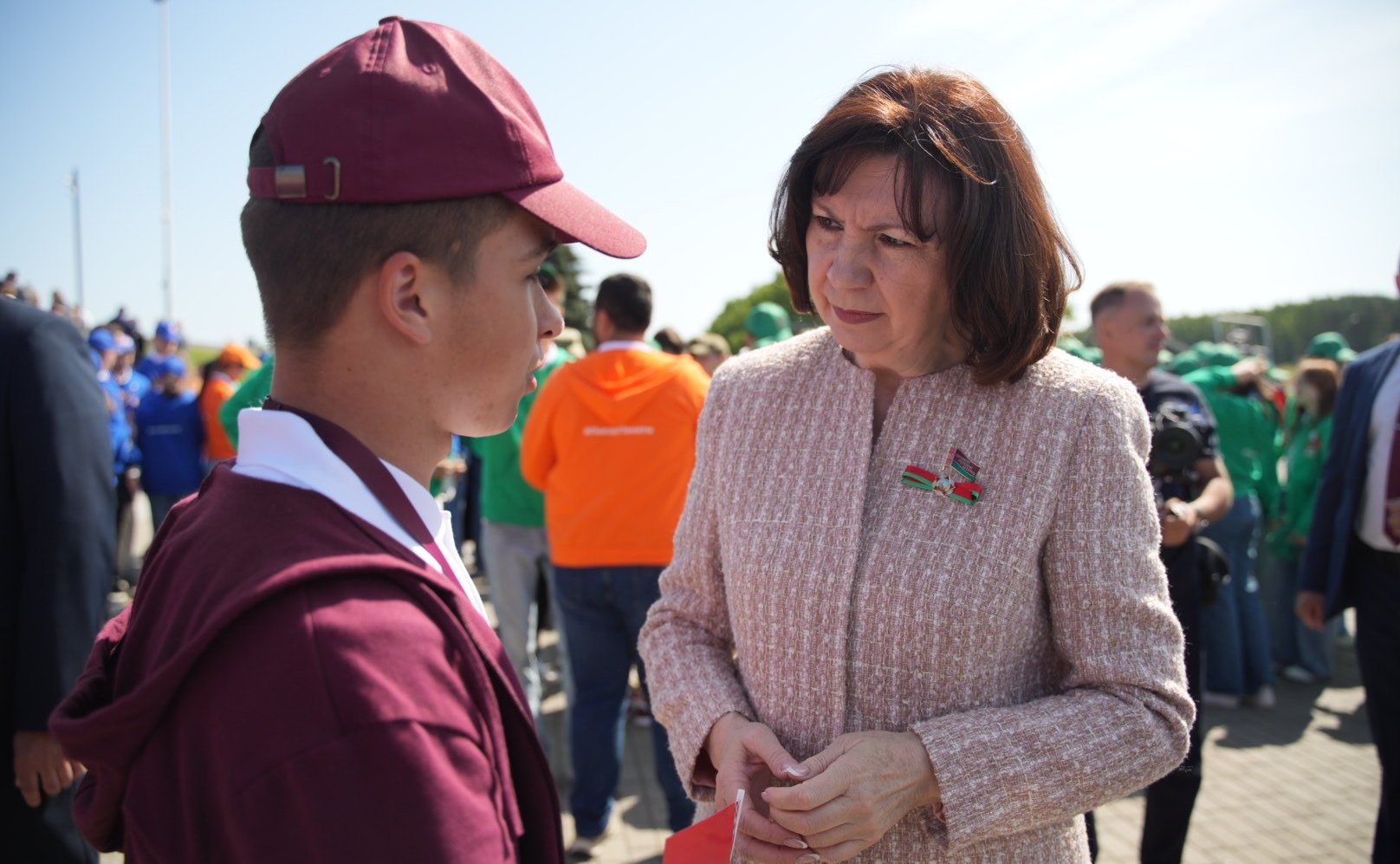 Мероприятия культурно-образовательного проекта «Поезд Памяти» на Кургане Славы
