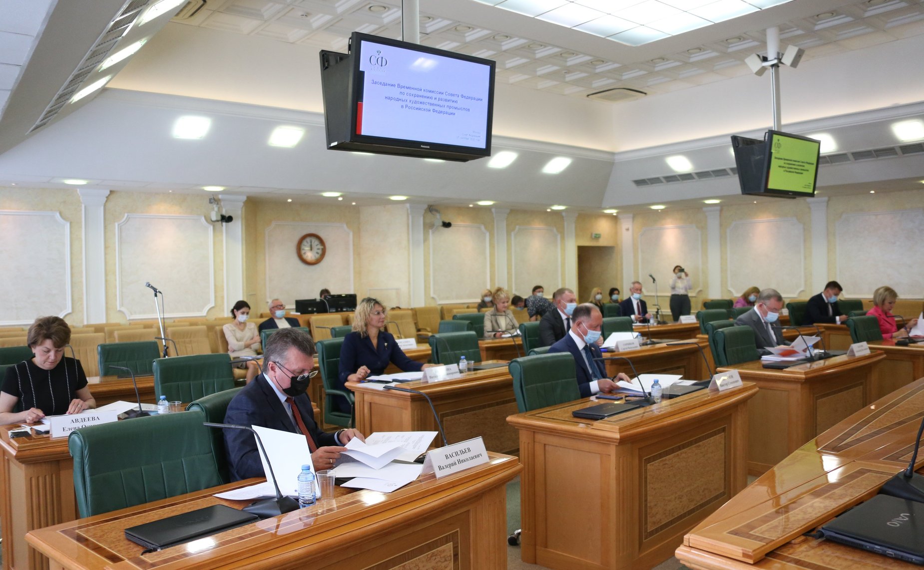 Заседание Временной комиссии СФ по сохранению и развитию народных художественных промыслов в Российской Федерации