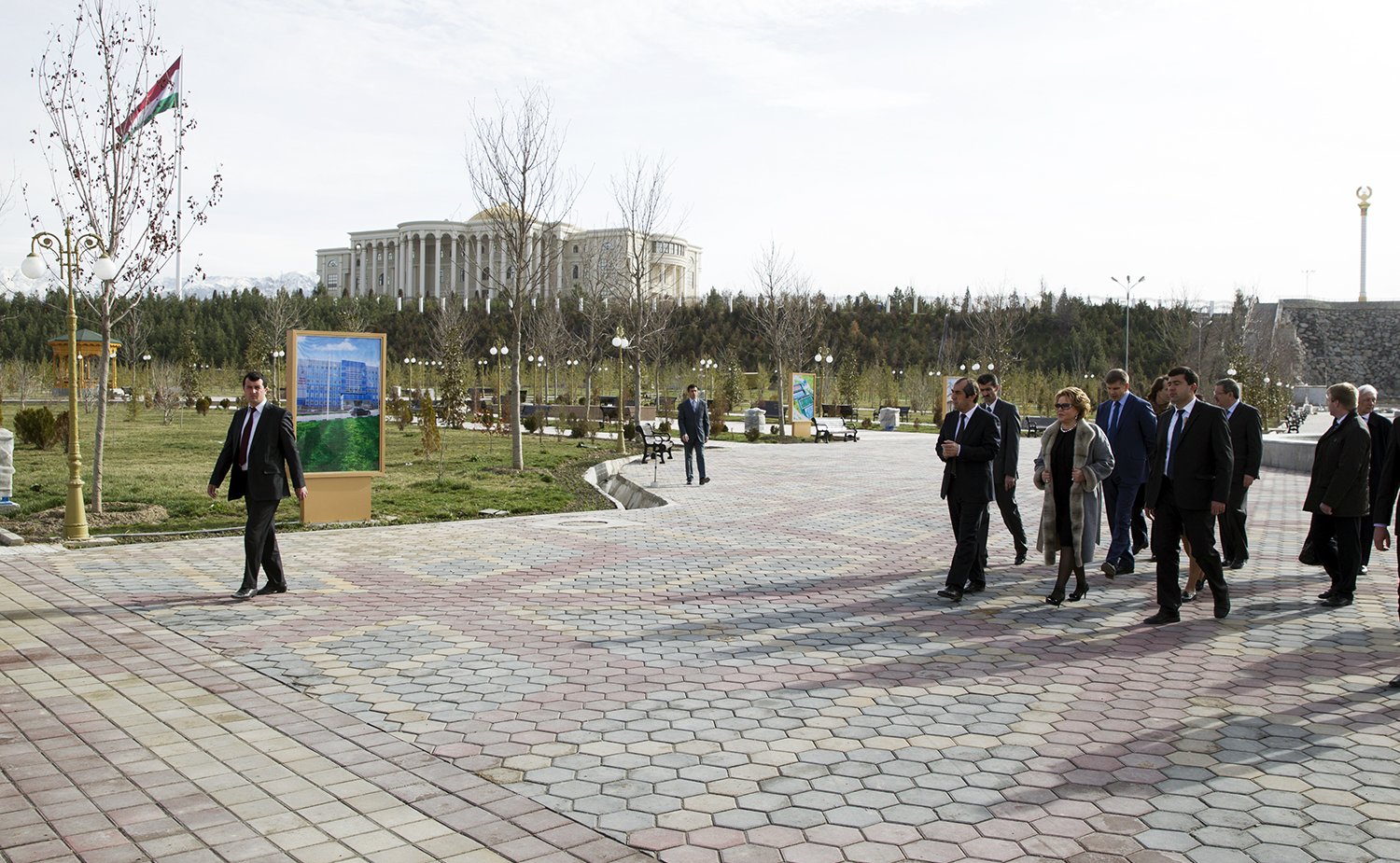 Визит делегации Совета Федерации во главе с Председателем СФ в Таджикистан 36