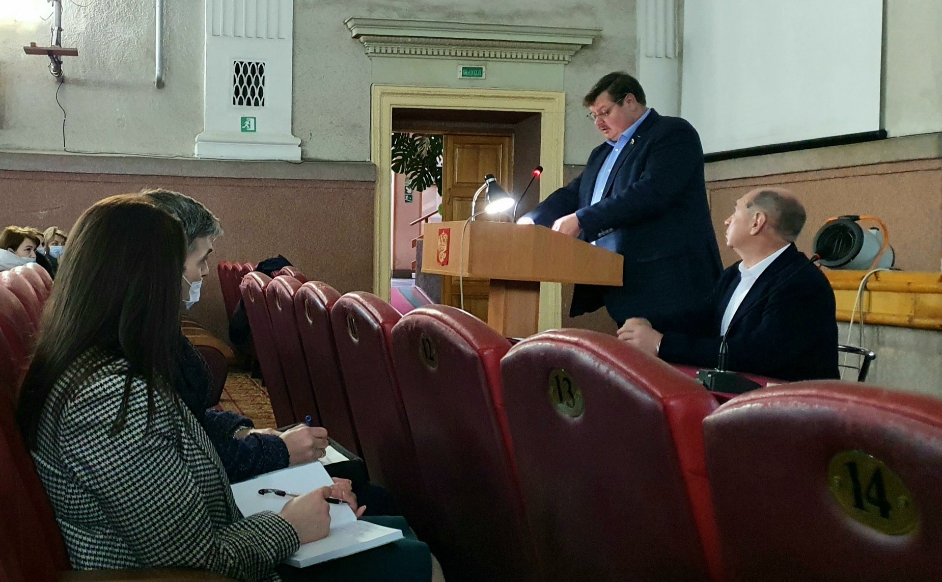 Сергей Колбин в ходе работы в регионе принял участие во встрече с военнослужащими, организованной Севастопольским филиалом ФГКУ «Росвоенипотека»