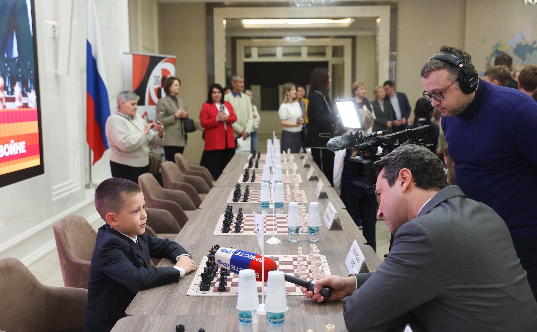 В Совете Федерации состоялся второй шахматный турнир