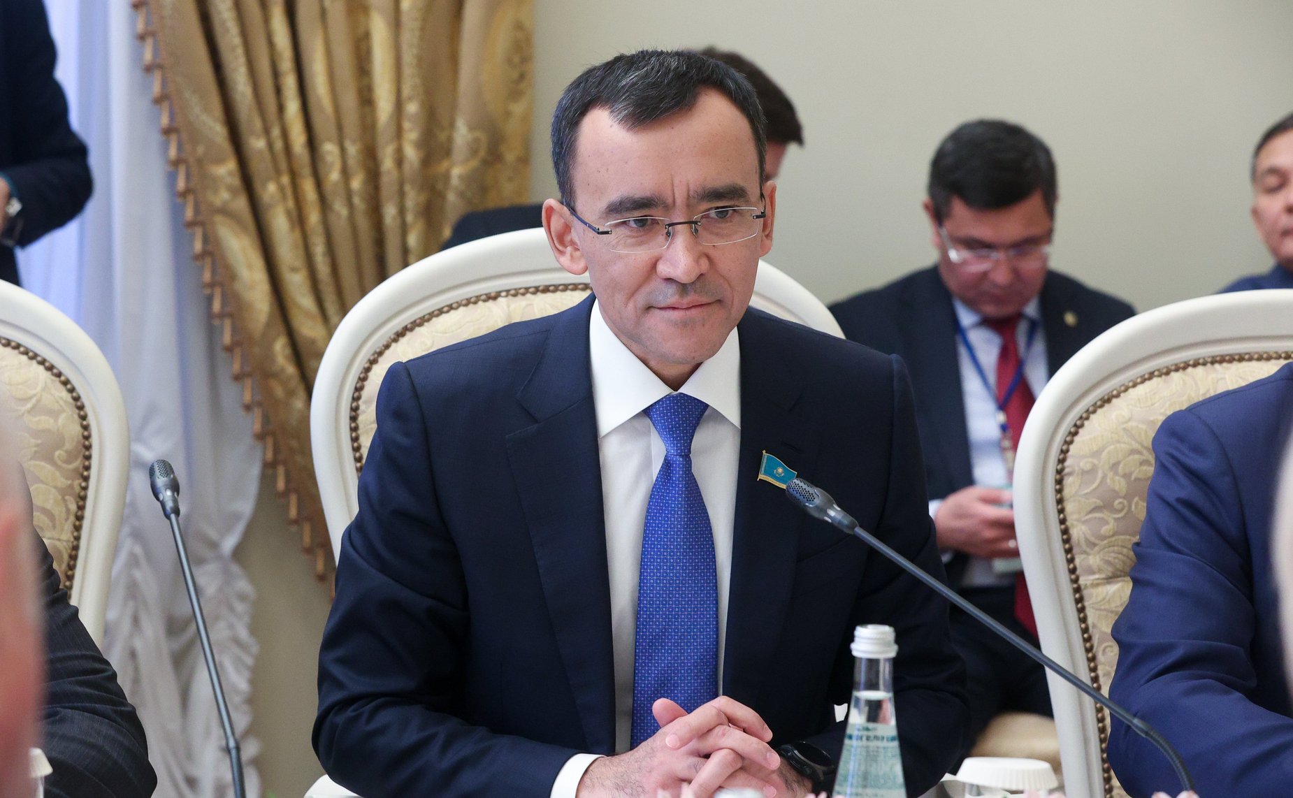 Валентина Матвиенко провела встречу с Председателем Сената Парламента Республики Казахстан Мауленом Ашимбаевым