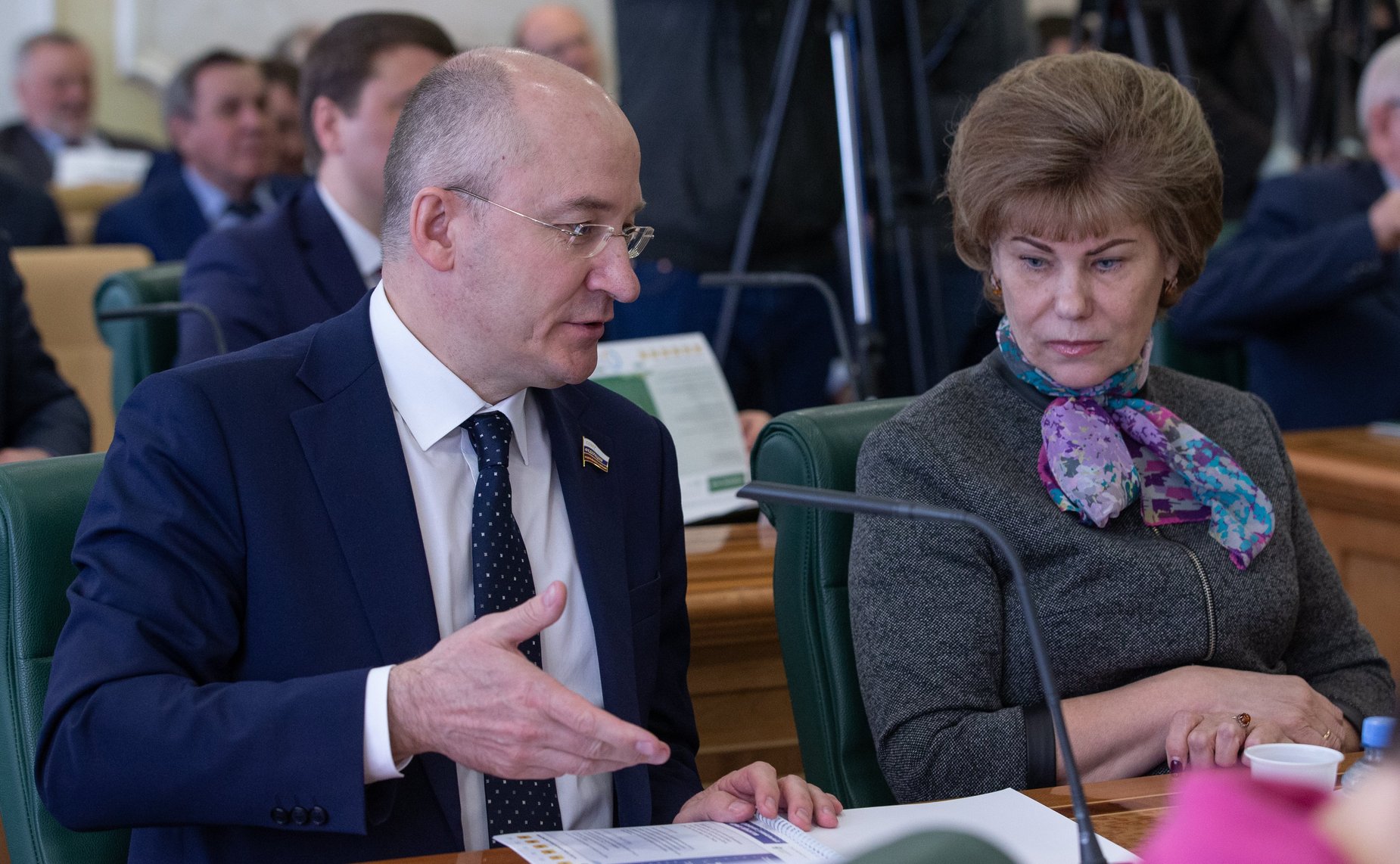 Олег Цепкин и Татьяна Гигель