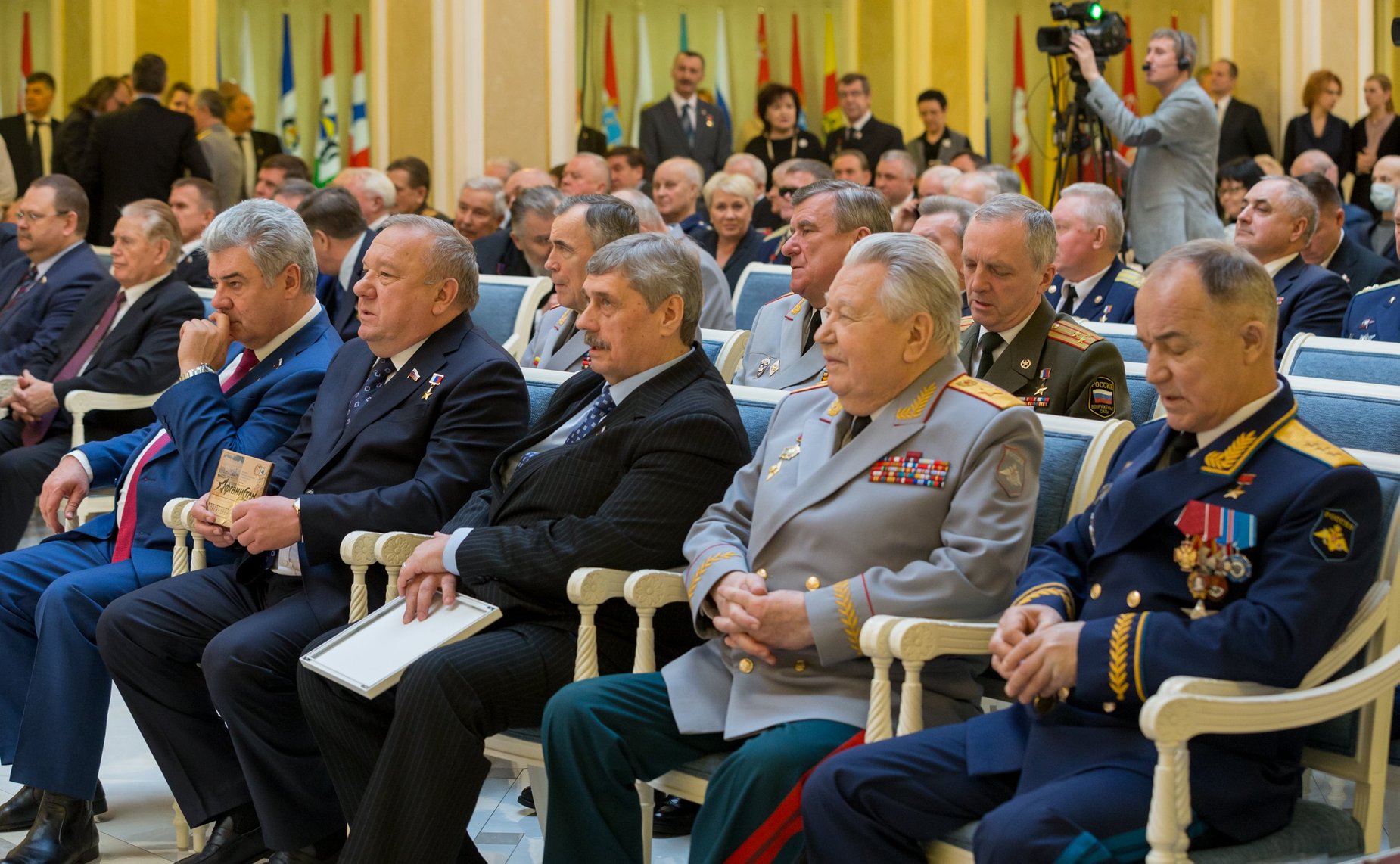 Торжественный прием от имени Председателя СФ для руководителей и представителей ветеранских организаций