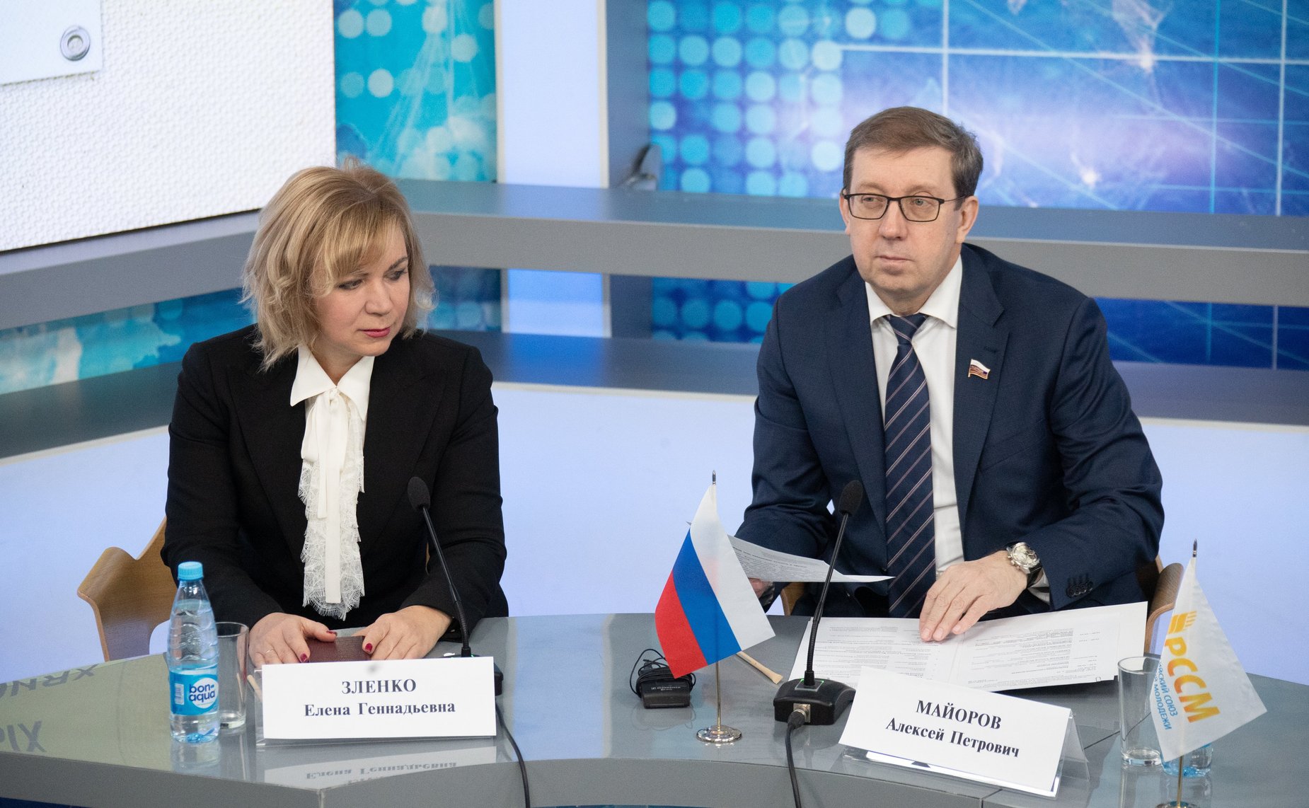 Елена Зленко и Алексей Майоров