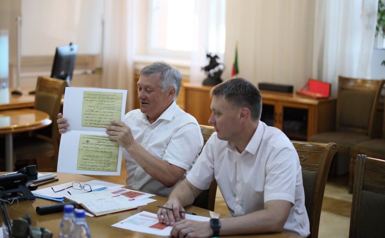 Встреча Сергея Михайлова с губернатором Забайкалья Александром Осиповым