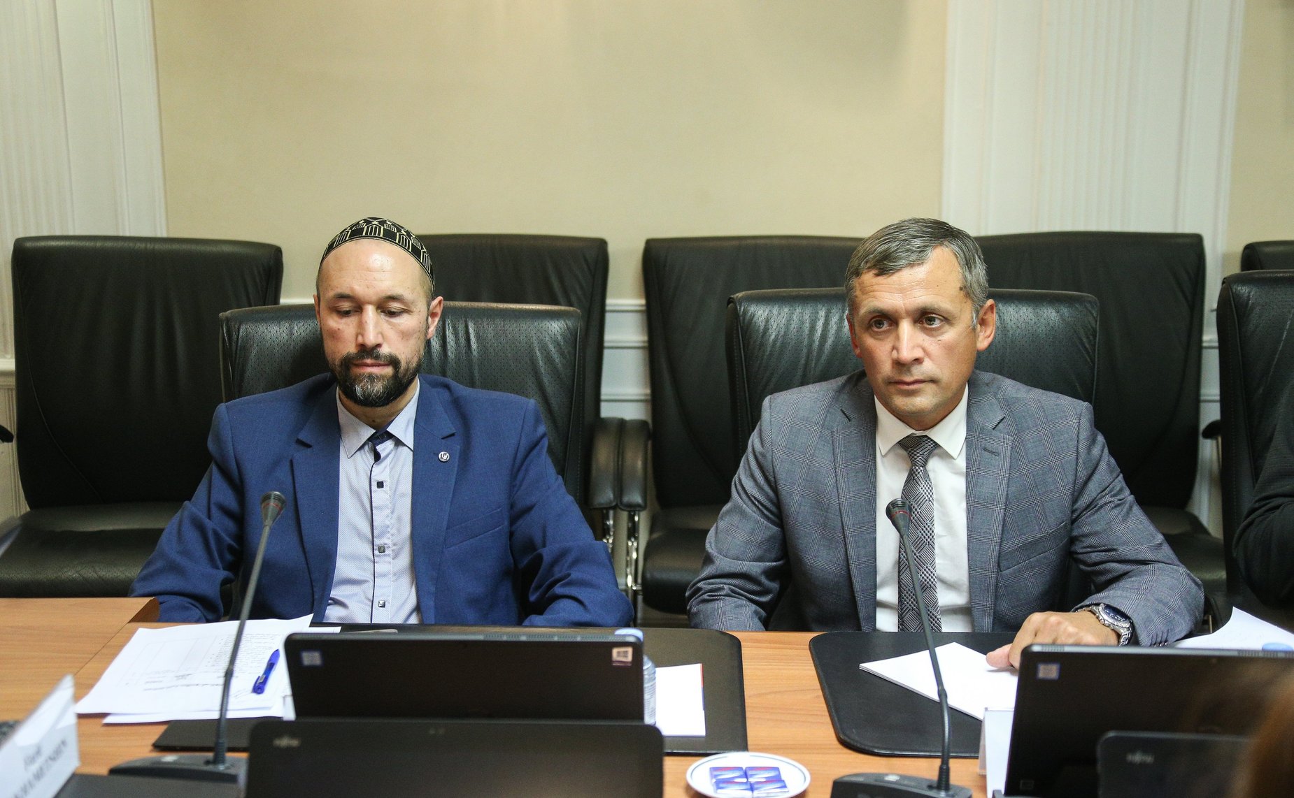 Встреча заместителя председателя Комитета СФ по международным делам Фарита Мухаметшина с делегацией Королевства Саудовской Аравии во главе с Заместителем Министра иностранных дел Королевства