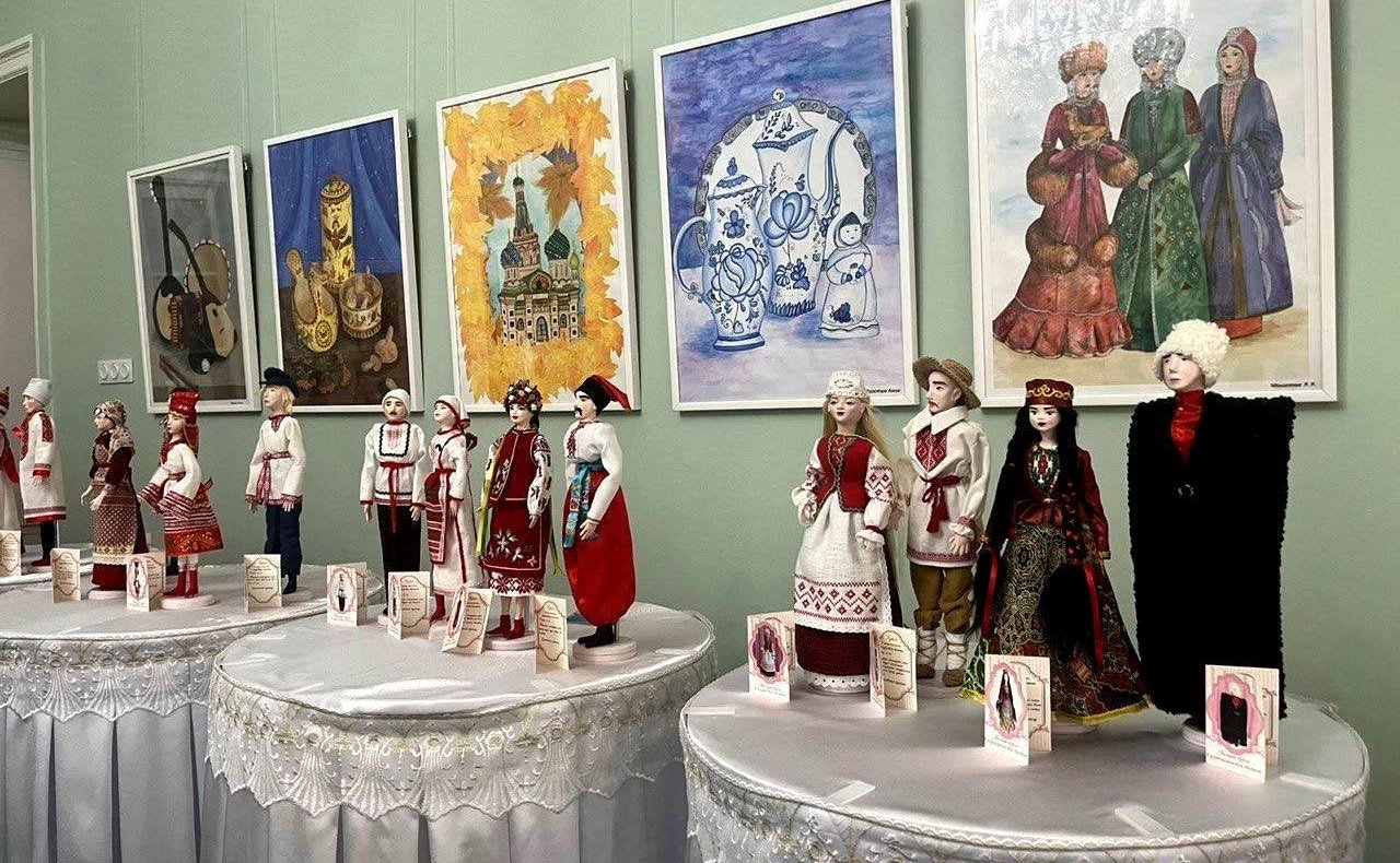 Открытие выставки «Созидая, учимся жить!»