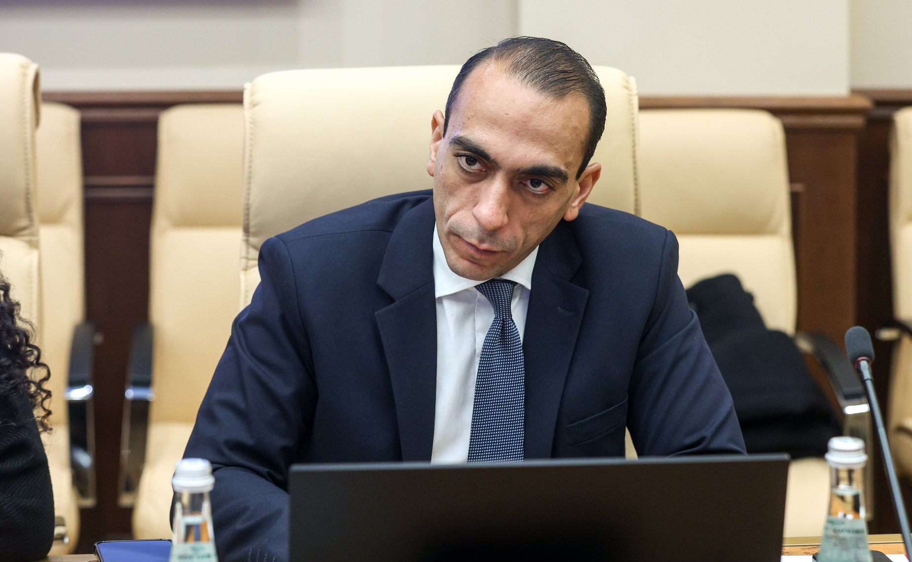 Встреча Григория Карасина с Чрезвычайным и Полномочным Послом Арабской Республики Египет в Российской Федерации