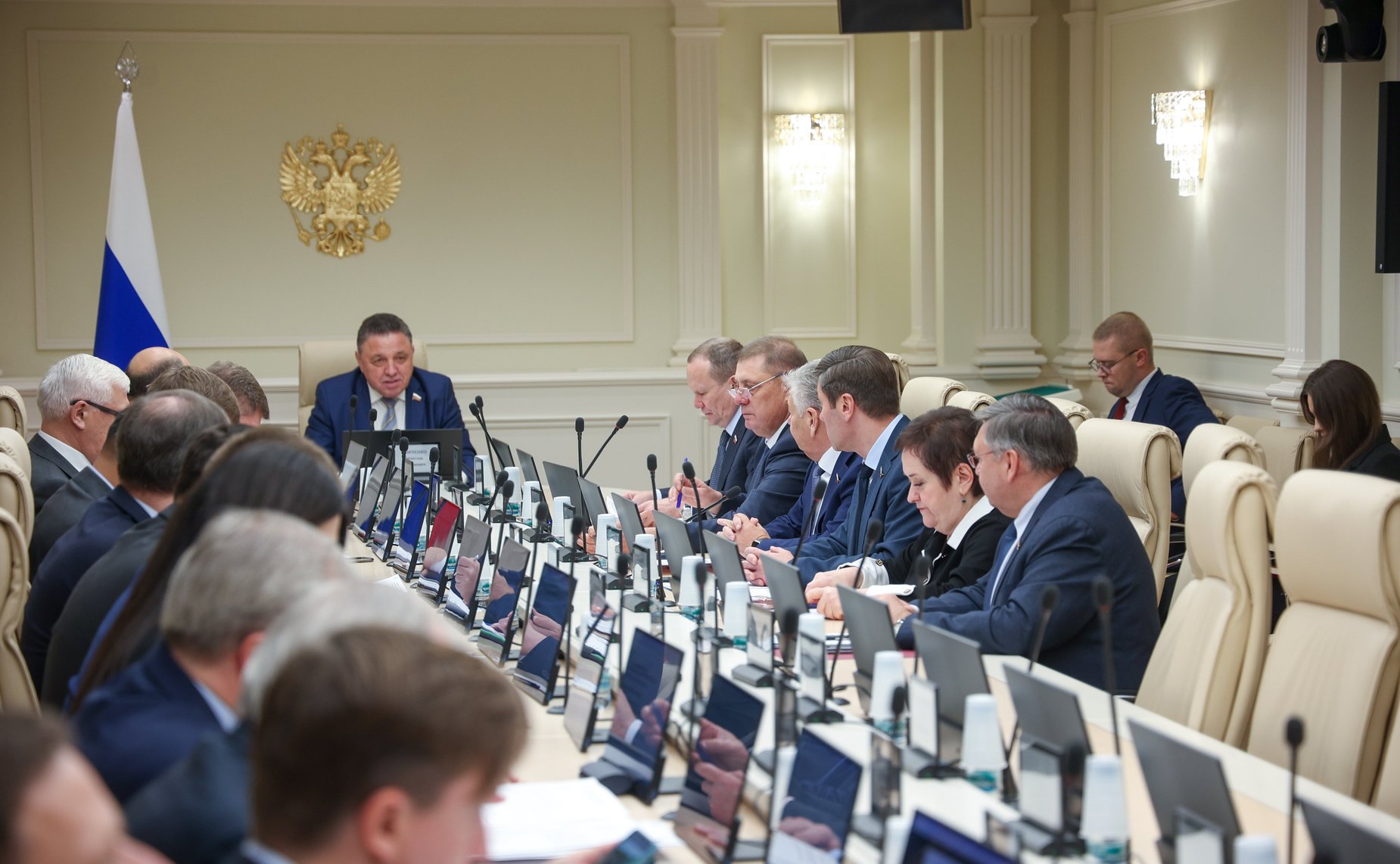 Заседание Комитета Совета Федерации по Регламенту и организации парламентской деятельности