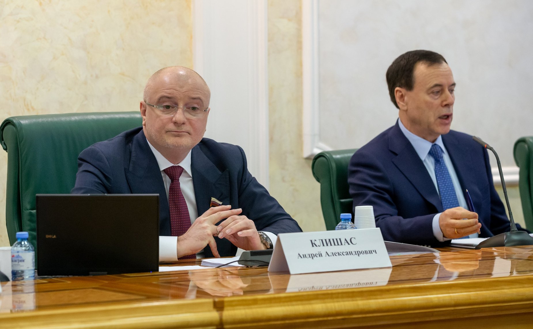 Андрей Клишас и Александр Буксман