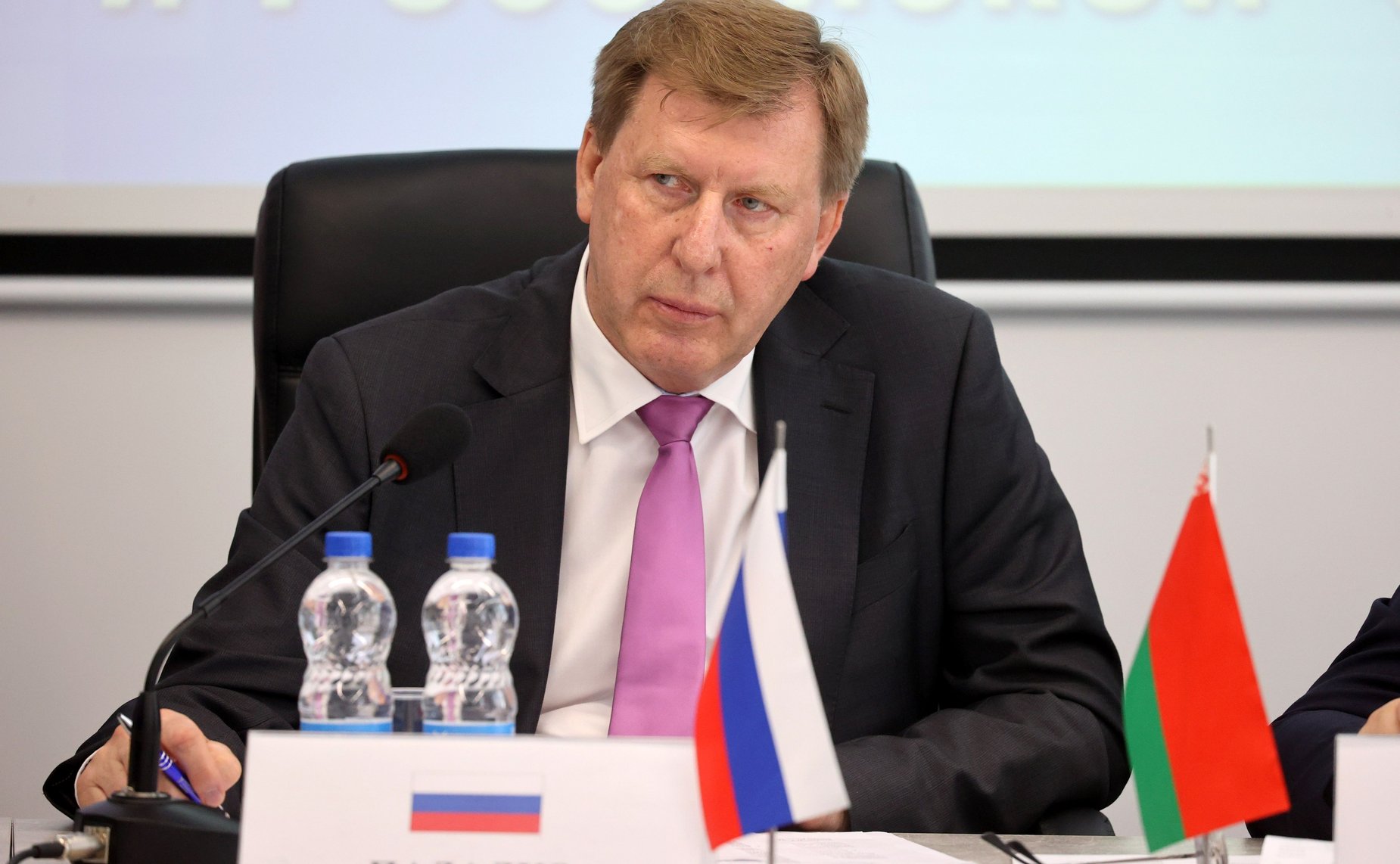 Константин Долгов принял участие в совместном мероприятии торгово-промышленных палат Республики Беларусь и Российской Федерации (фото БЕЛТА)