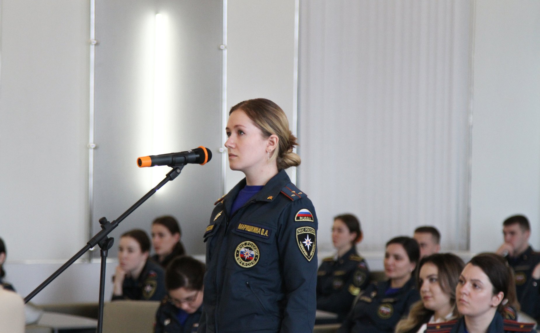 Заседание «круглого стола» в Санкт-Петербургском университете противопожарной службы МЧС России