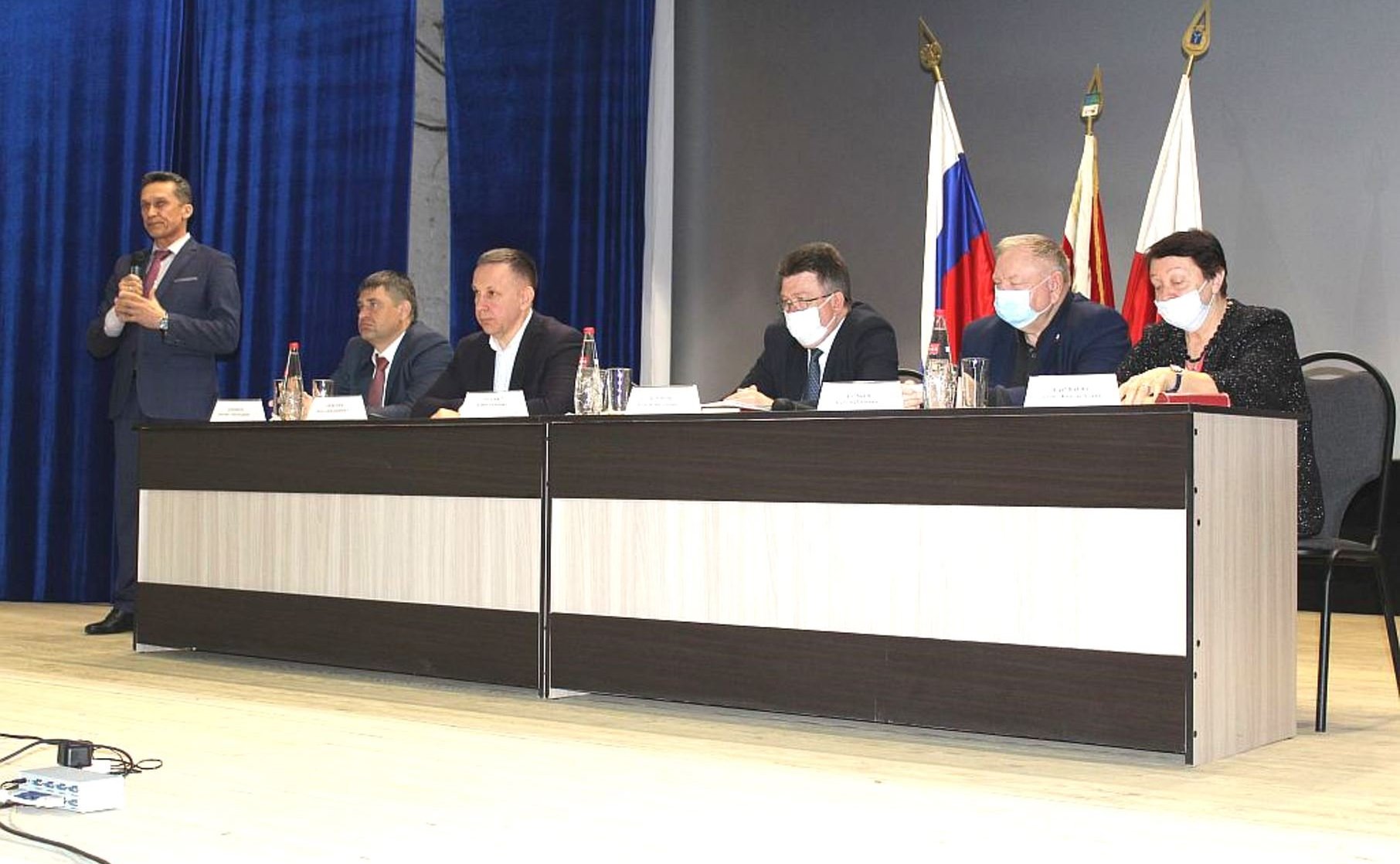 Олег Алексеев в ходе работы в регионе принял участие в заседании актива Новоузенского муниципального района