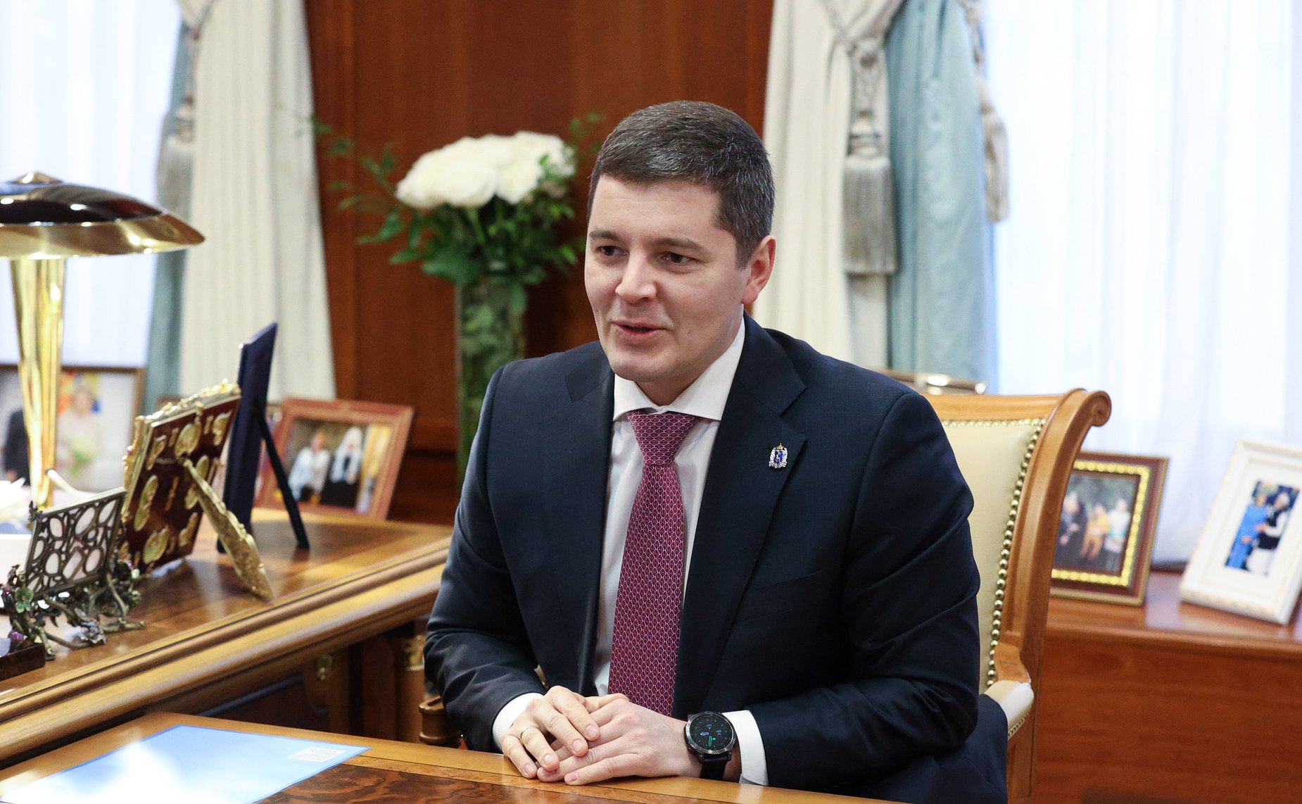 Встреча Председателя Совета Федерации Валентины Матвиенко с губернатором Ямало-Ненецкого автономного округа Дмитрием Артюховым