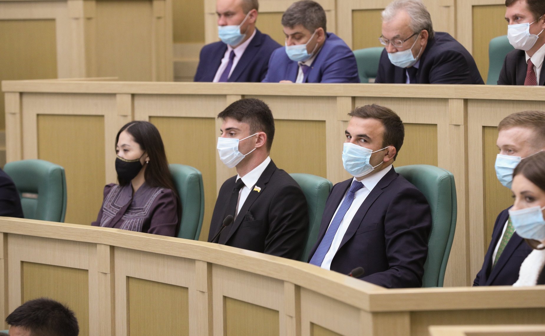 Заседание Палаты молодых законодателей при Совете Федерации