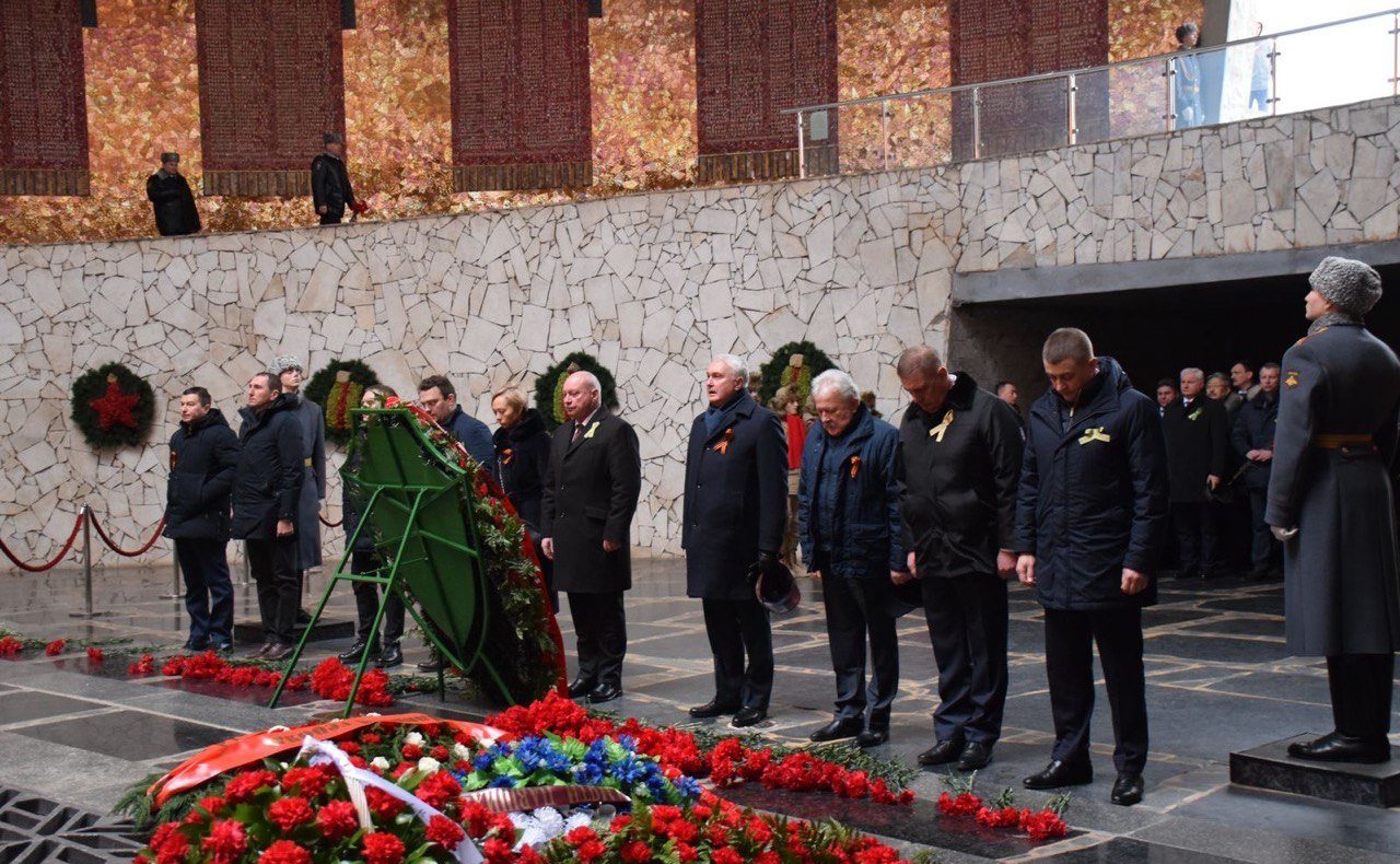 Николай Семисотов принял участие в торжественных мероприятиях, посвященных 80-летию победы Красной армии в Сталинградской битве