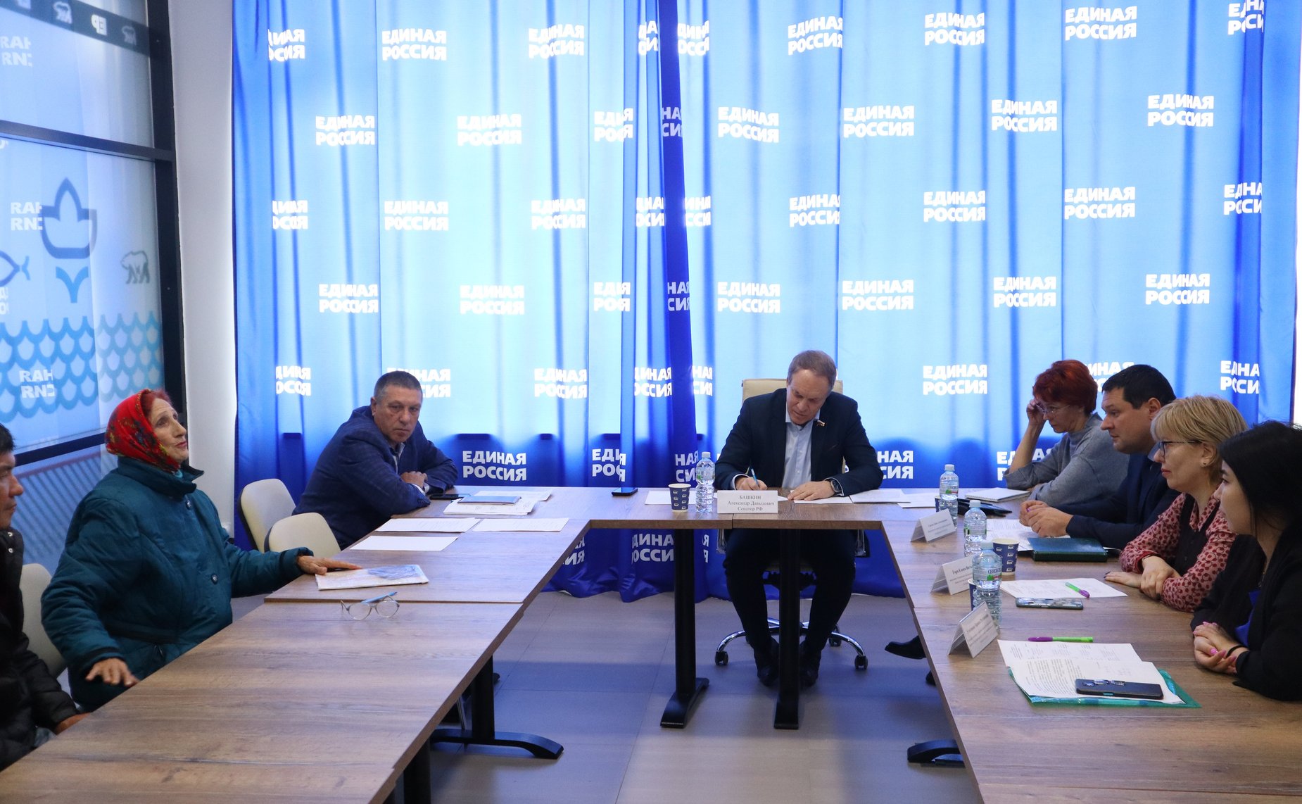 Александр Башкин провел прием граждан по личным вопросам