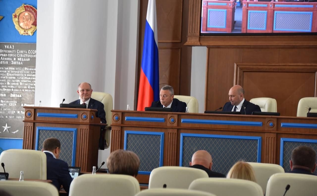 Екатерина Алтабаева приняла участие в пленарном заседании Законодательного собрания города Севастополя