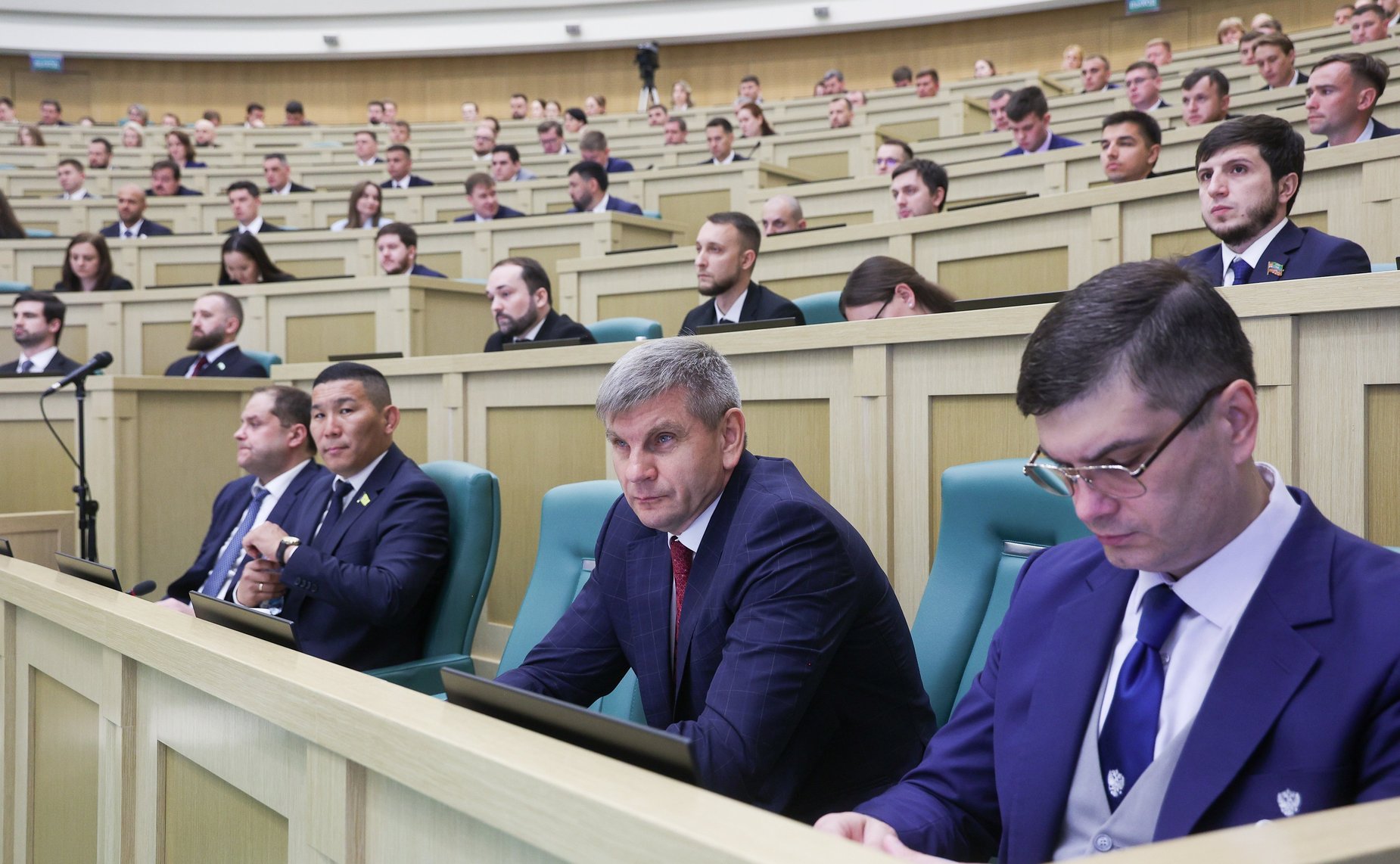 Заседание Палаты молодых законодателей при Совете Федерации