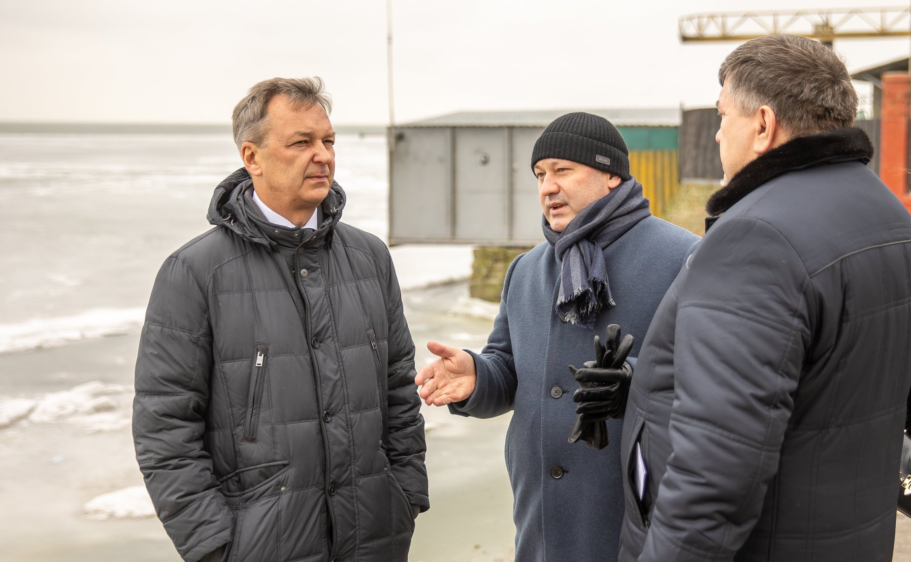 Андрей Яцкин в ходе рабочей поездки в регион посетил город Таганрог и осмотрел объекты модернизируемой городской среды