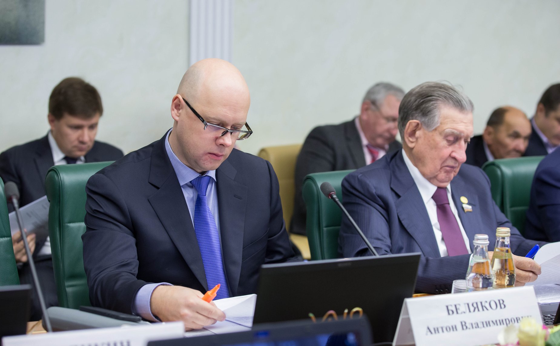 А. Беляков Заседание Комитета Совета Федерации по экономической политике