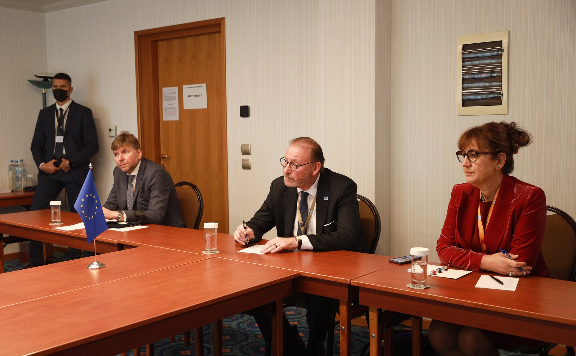 Встреча Председателя Совета Федерации Валентины Матвиенко и Председателя Парламентской Ассамблеи Совета Европы (ПАСЕ) Хендрика Дамса