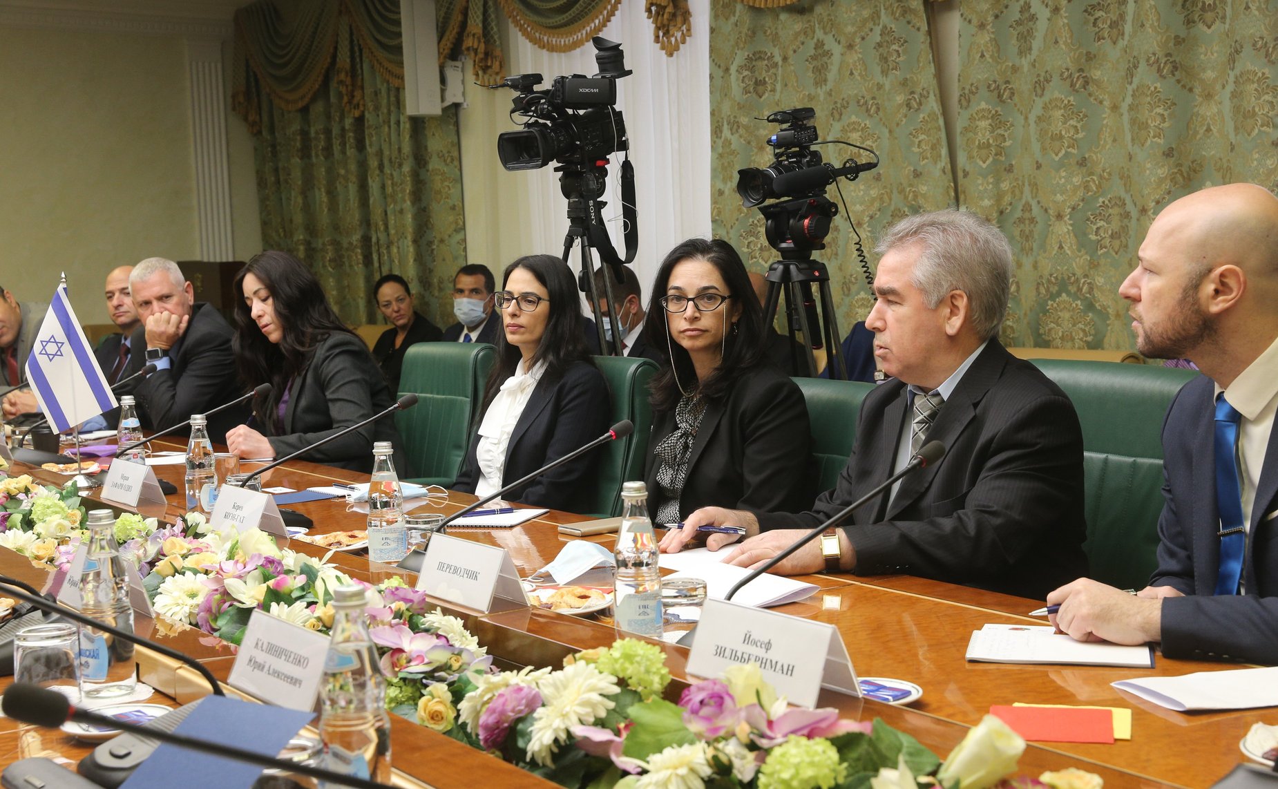 Встреча первого заместителя председателя Комитета СФ по международным делам Владимира Джабарова и членов Комитета СФ по обороне и безопасности с делегацией Колледжа национальной безопасности Армии обороны Государства Израиль