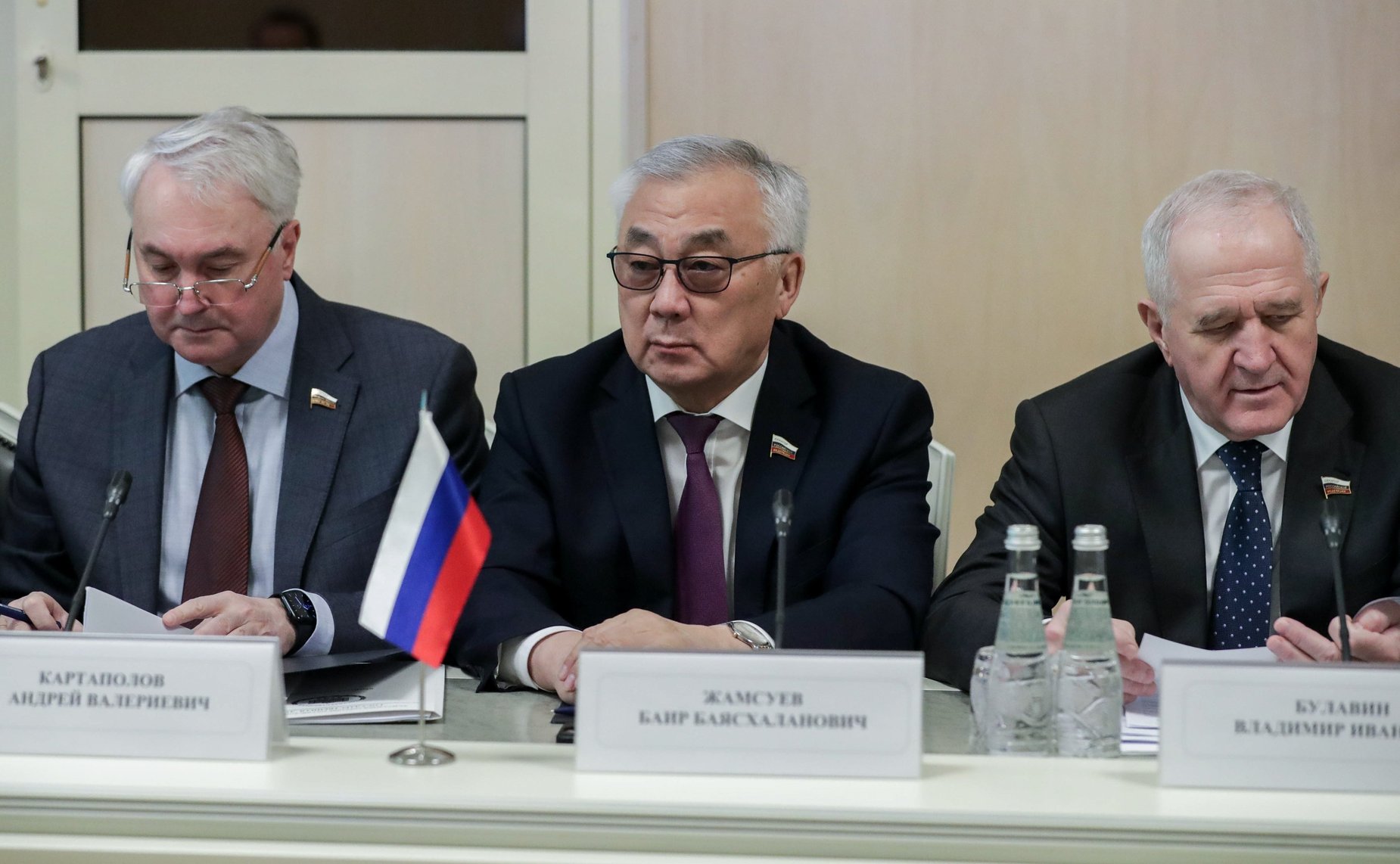 Владимир Булавин и Баир Жамсуев приняли участие в третьем совещании председателей комитетов (комиссий) парламентов государств – членов ОДКБ