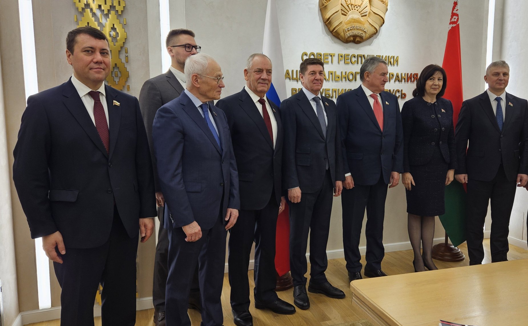 Делегация сенаторов РФ приняла участие в заседании Межпарламентской комиссии Совета Федерации и Совета Республики Национального собрания Республики Беларусь по межрегиональному сотрудничеству