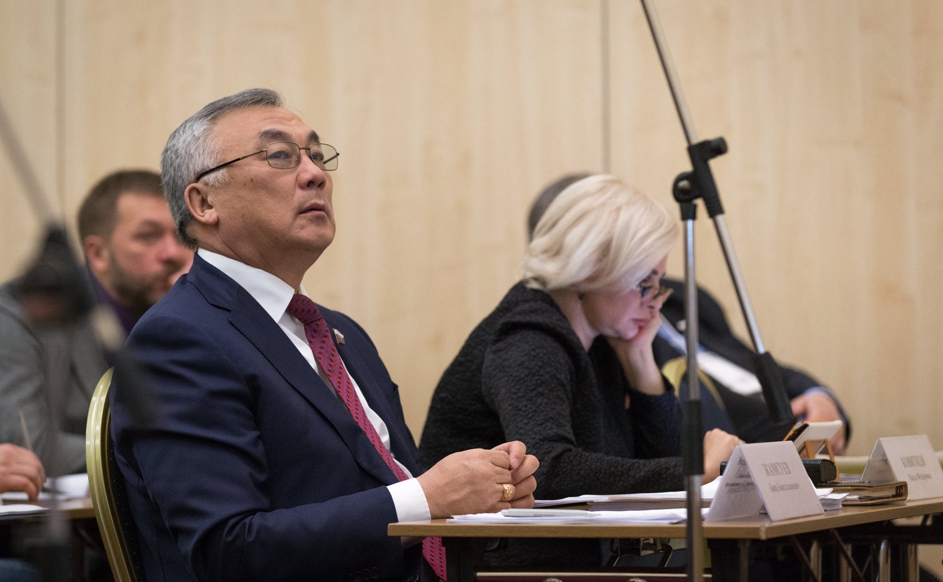 Б. Жамсуев на открытии XXI Международного форума «Технологии безопасности»