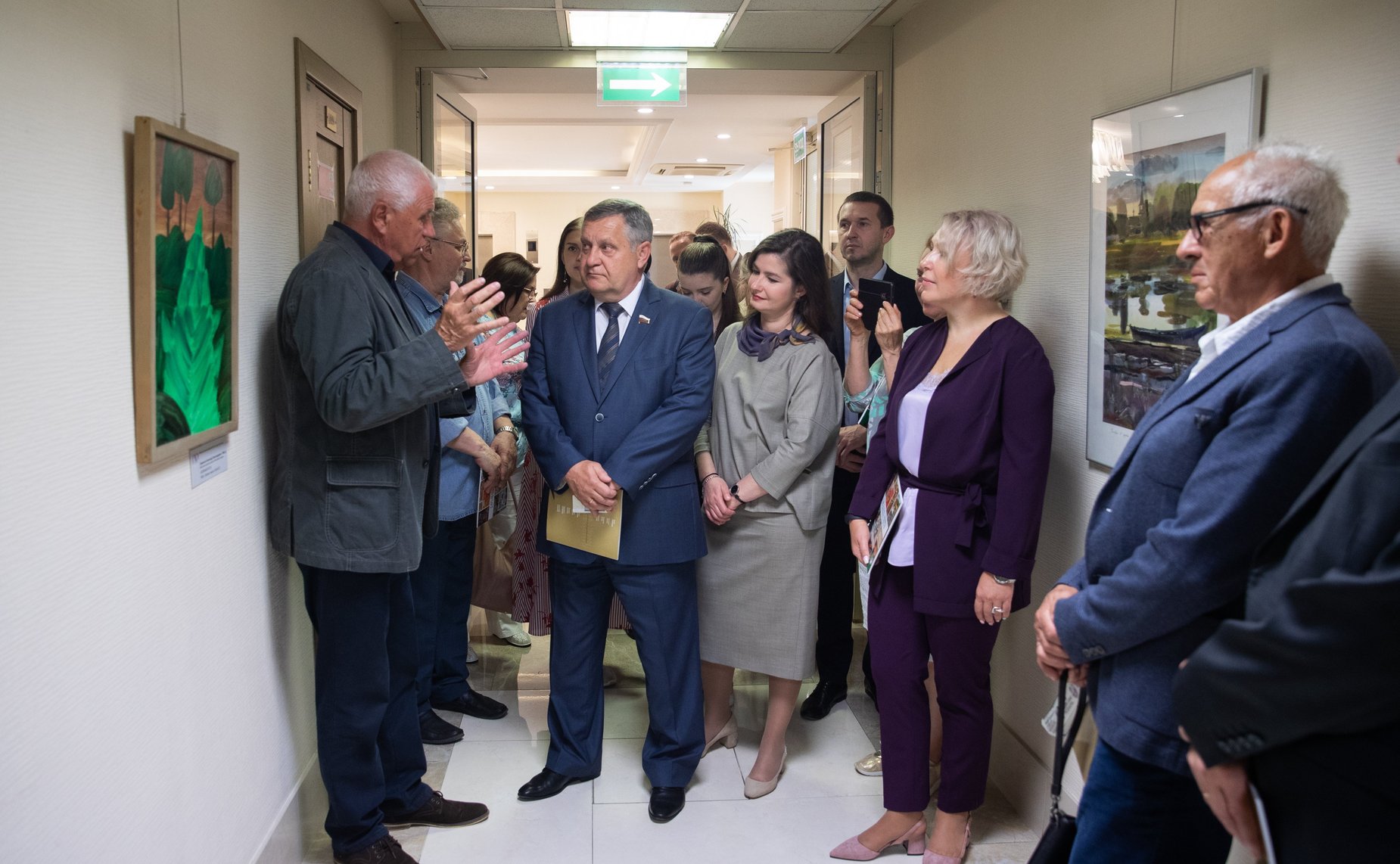 Открытие выставки карельских художников «Карельские мифы»