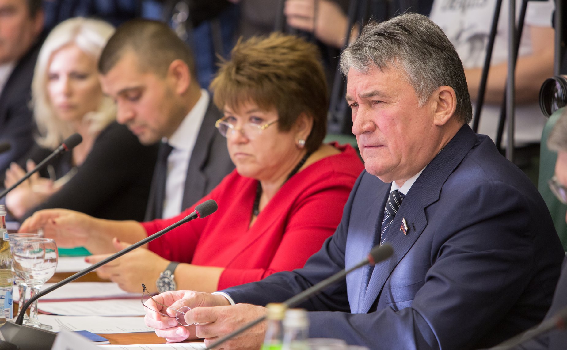 Ю Воробьев Заседание Комитета общественной поддержки жителей Юго-Востока Украины