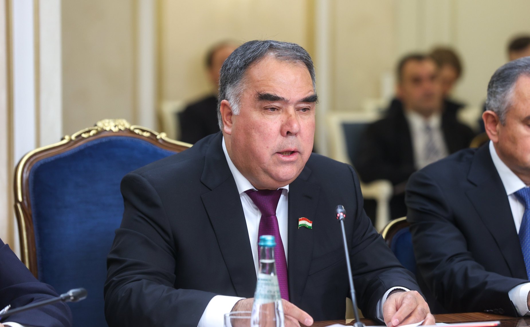 Заседание Комиссии по сотрудничеству Совета Федерации Федерального Собрания Российской Федерации и Маджлиси милли Маджлиси Оли Республики Таджикистан