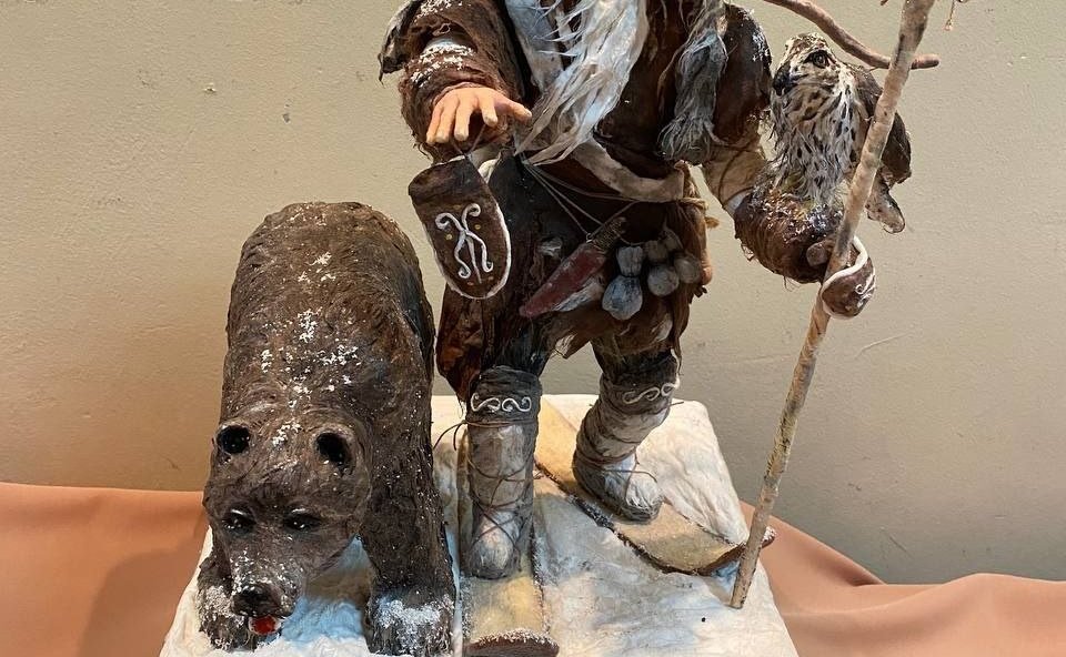 Ольга Епифанова в ходе поездки в регион приняла участие в пресс-конференции, посвященной открытию выставки «Этнография народов России в ватной игрушке»