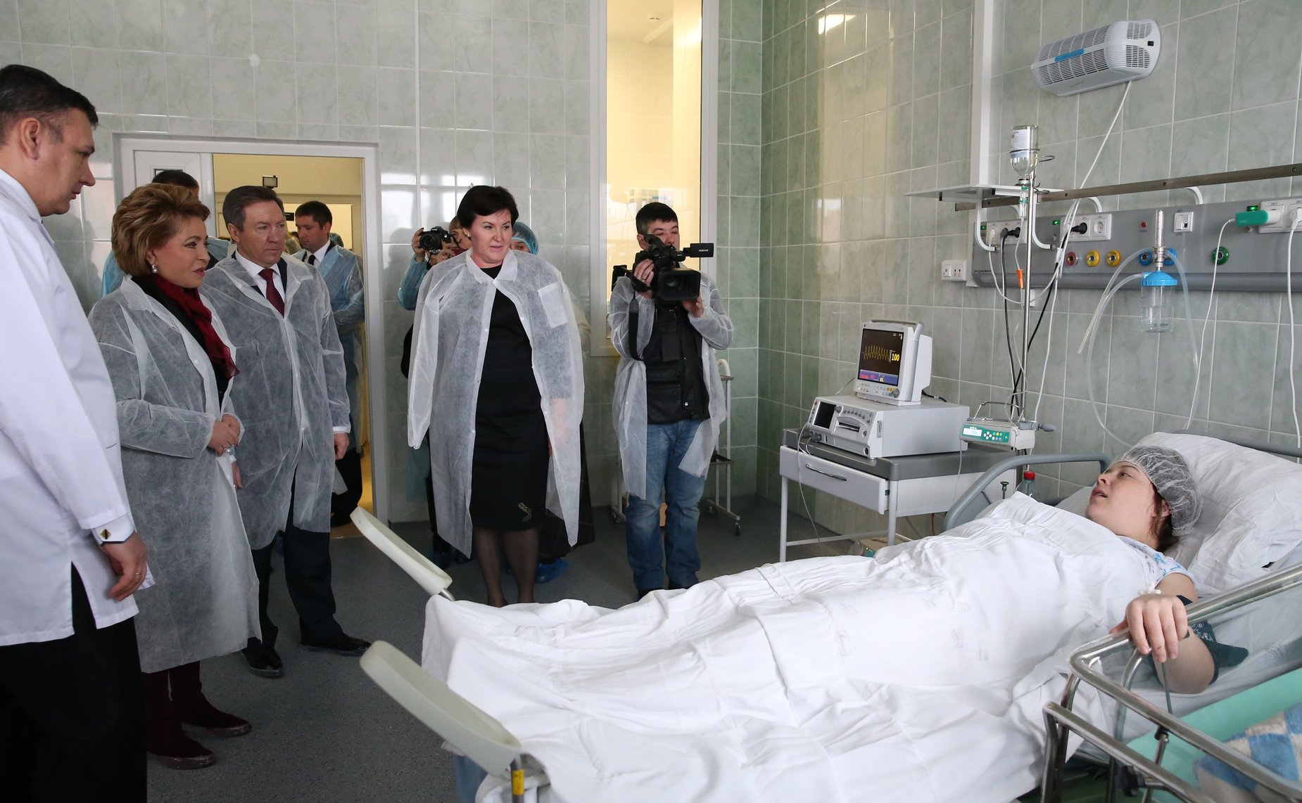 Визит В. Матвиенко в Липецкую область