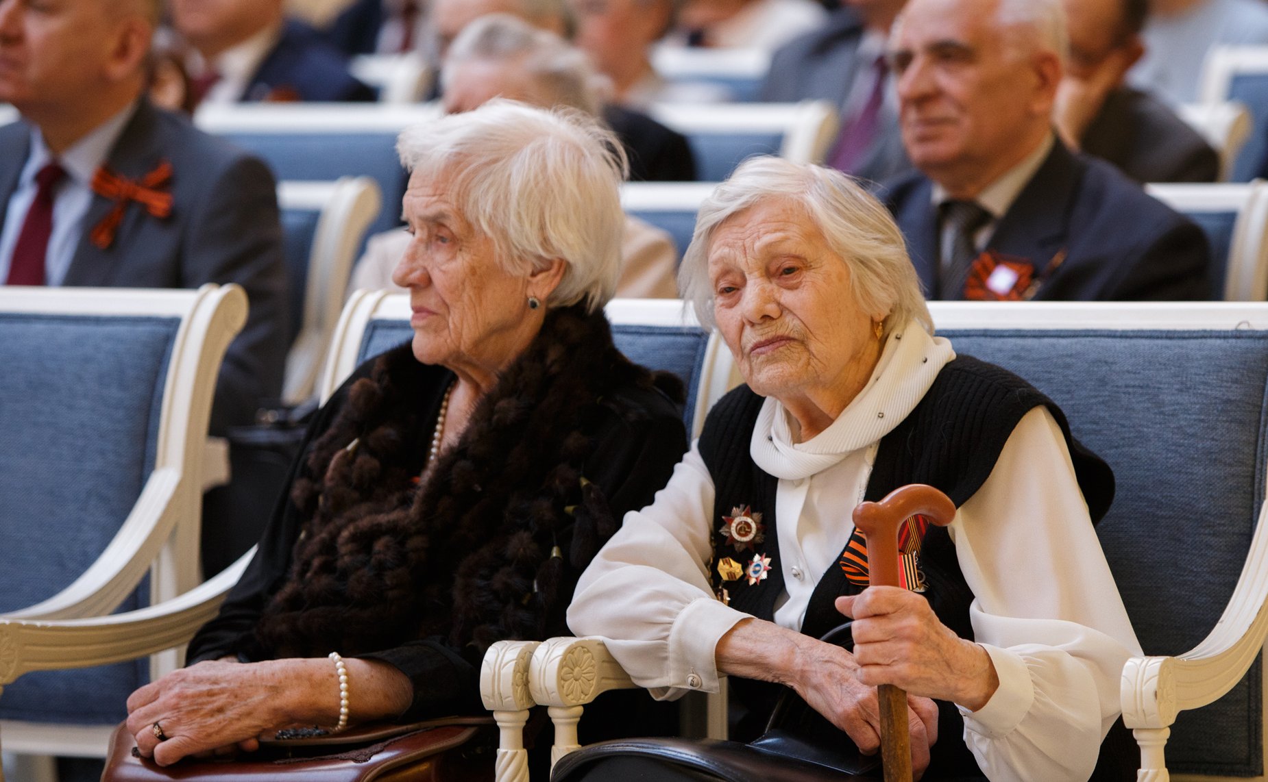 Торжественная встреча руководства Федерального Собрания с ветеранами Великой Отечественной войны