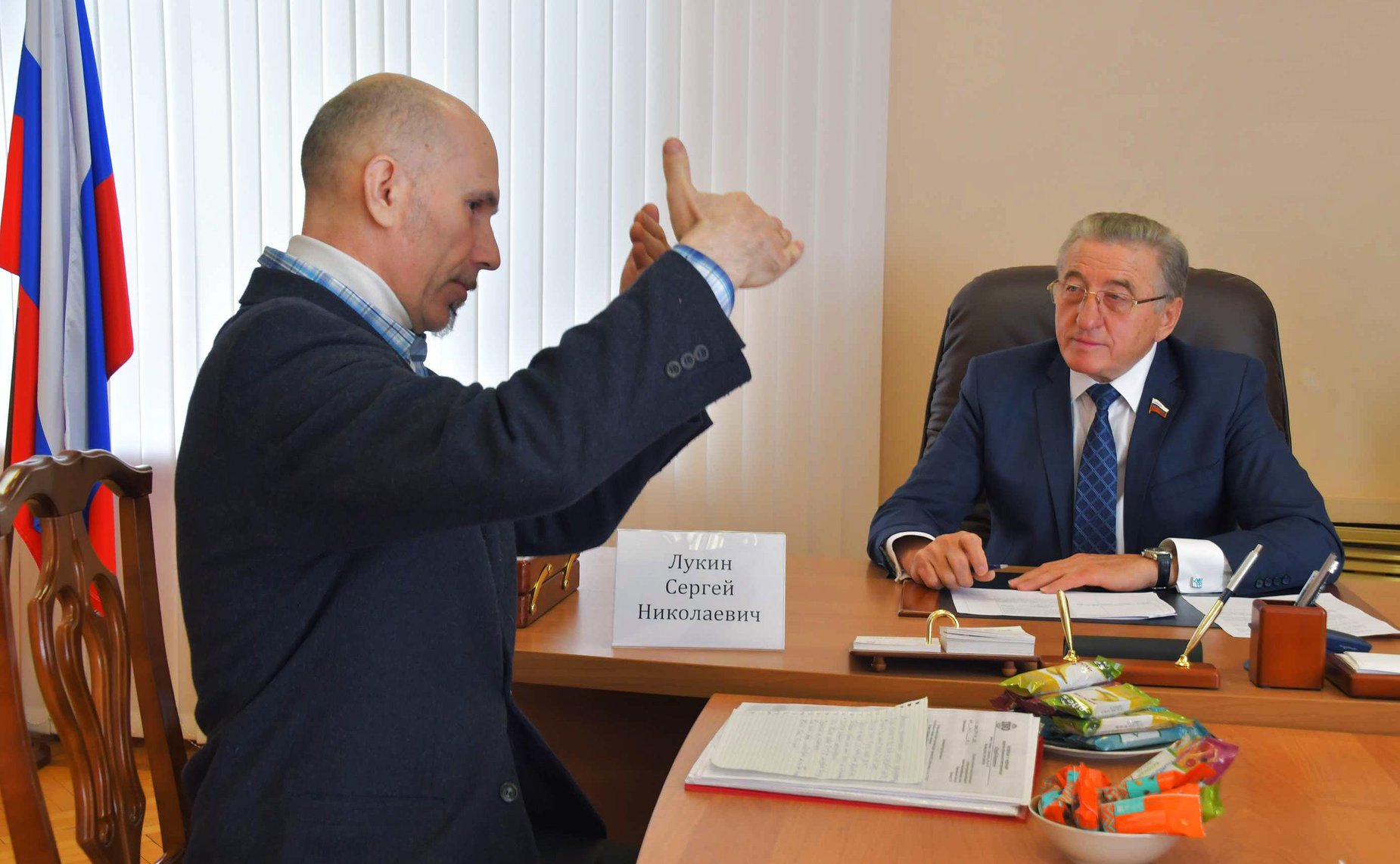 Сергей Лукин в ходе региональной недели провел личный прием граждан