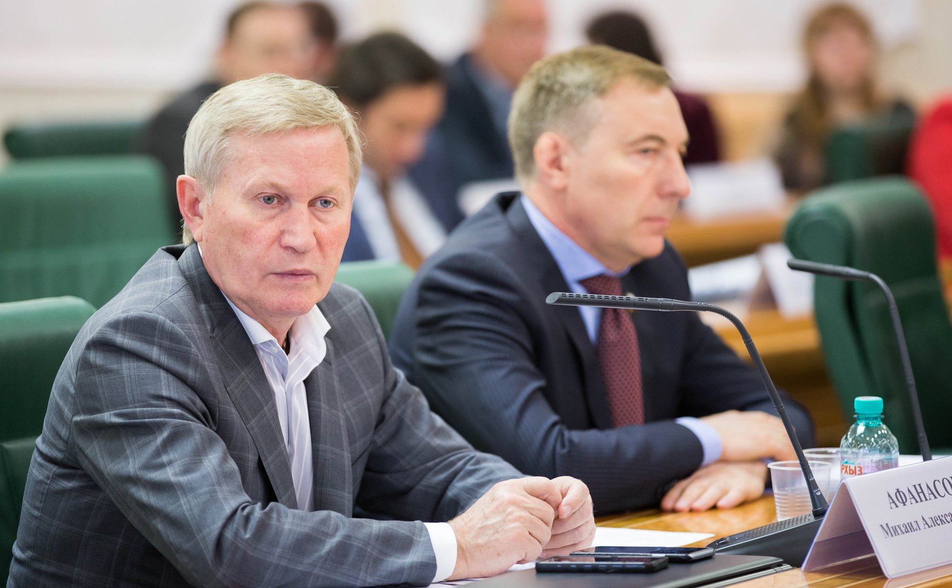 М. Афанасов Совместное заседание Комитетов СФ по конституционному законодательству и государственному строительству и по аграрно-продовольственной политике и природопользованию