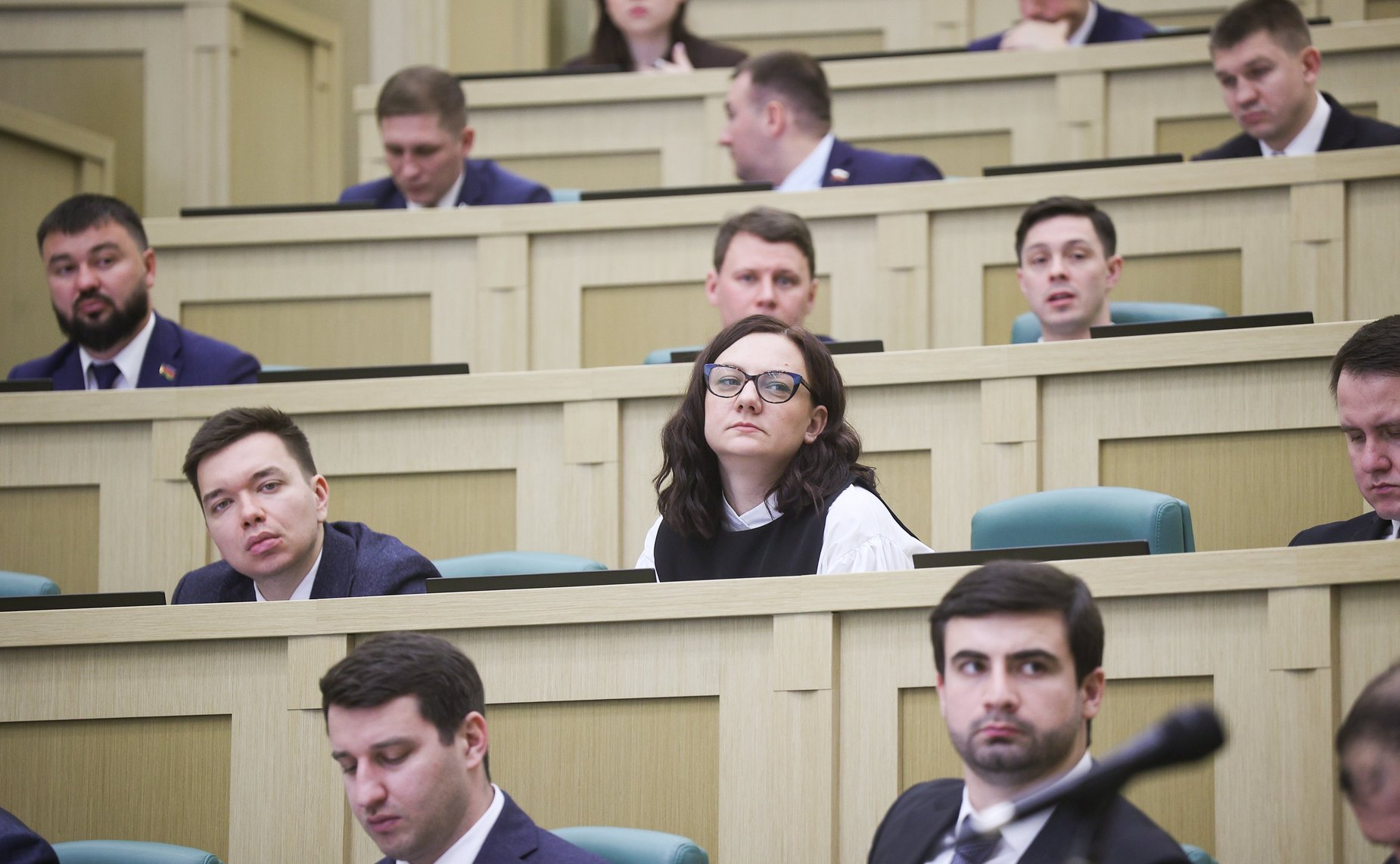 Заседание Палаты молодых законодателей при Совете Федерации