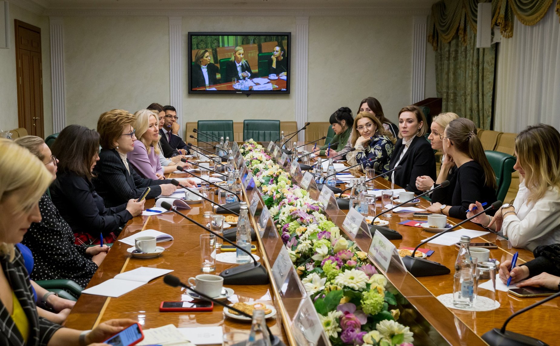 Встреча Г. Кареловой с женщинами-лидерами региональных женских предпринимательских организаций