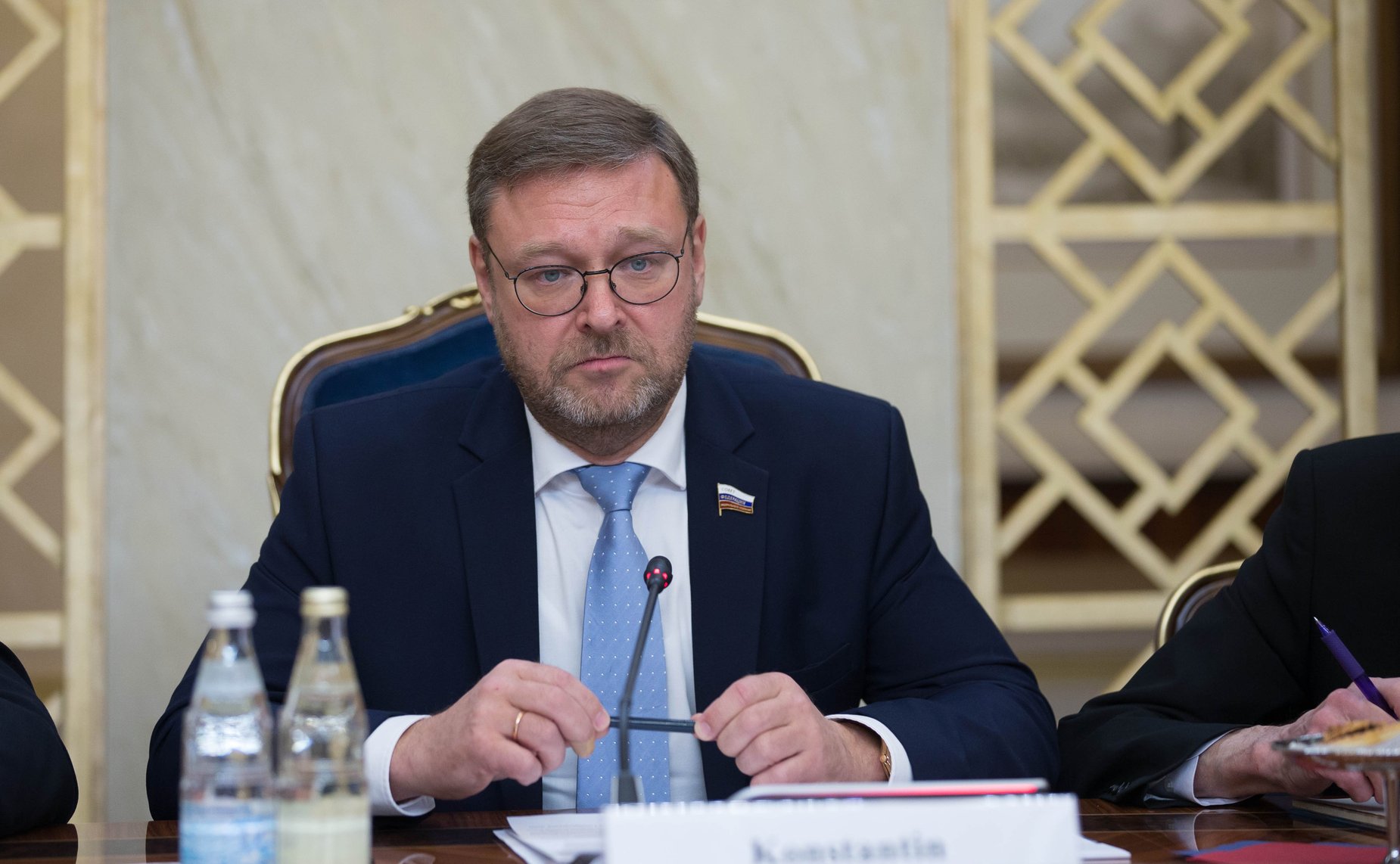 Встреча Константина Косачева с членами палаты лордов парламента Соединенного Королевства Великобритании и Северной Ирландии