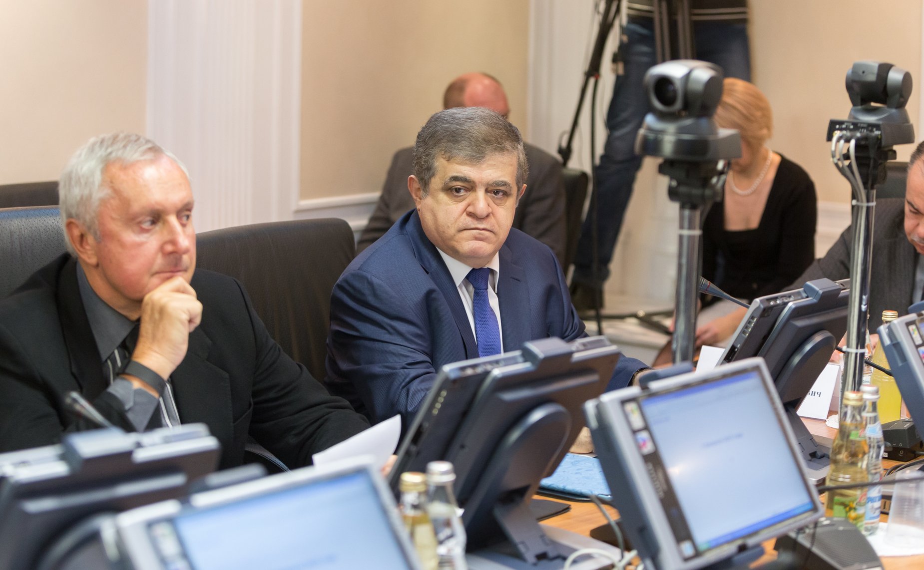 В. Джабаров Заседание Комитета Совета Федерации по международным делам