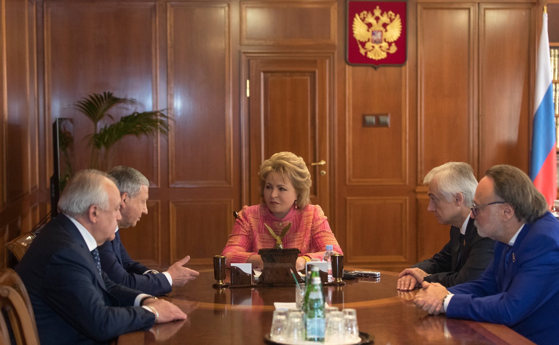 Встреча В. Матвиенко с делегацией Северной Осетии. Июнь 2017 г