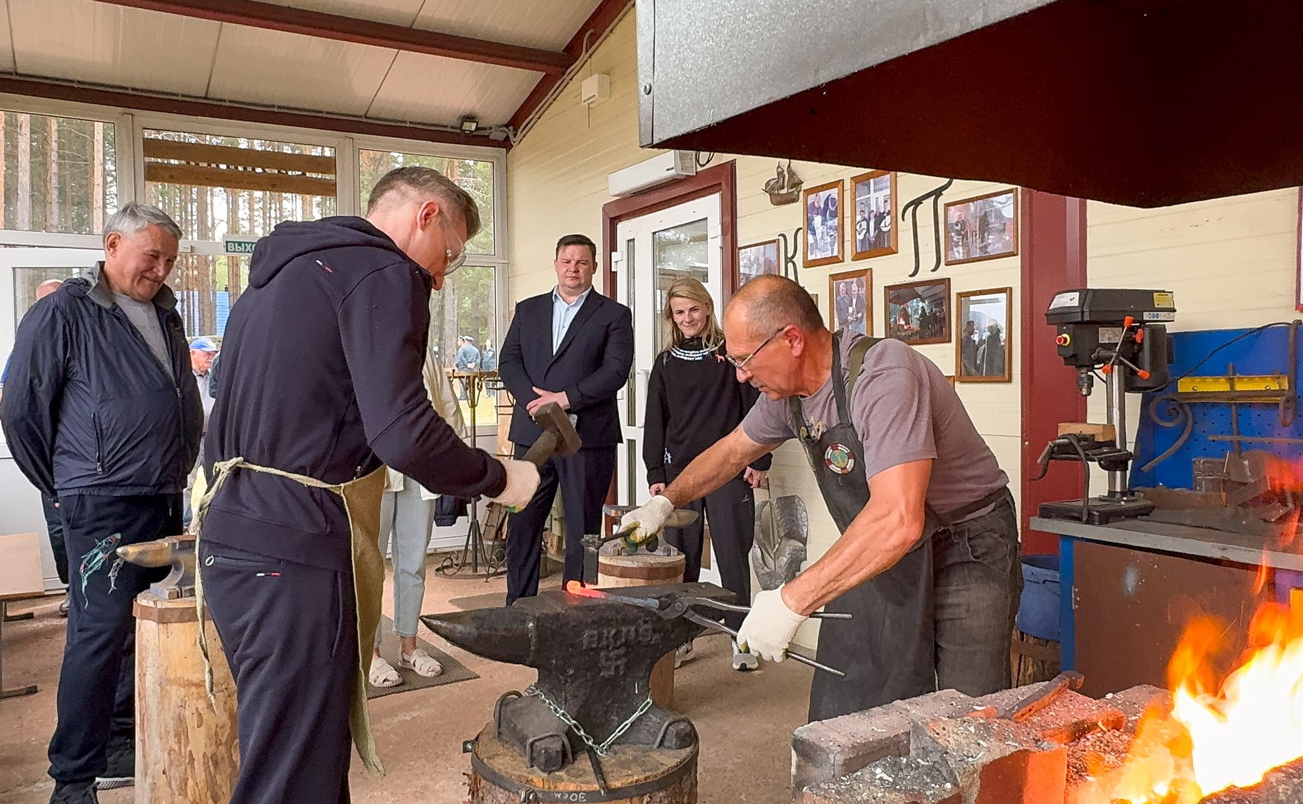 Фестиваль «Наследники традиций». Экскурсия по объектам Образовательного центра – кадетской школы «Корабелы Прионежья»