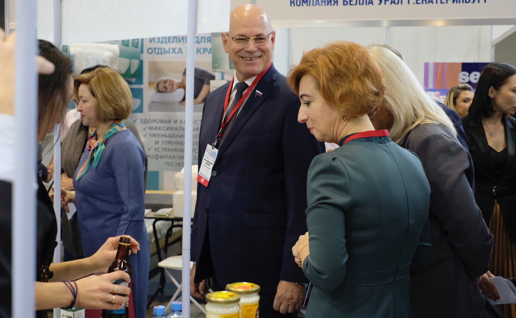 Владимир Круглый принял участие в выставке-форуме «60 Плюс. Здоровье и долголетие» в Уфе