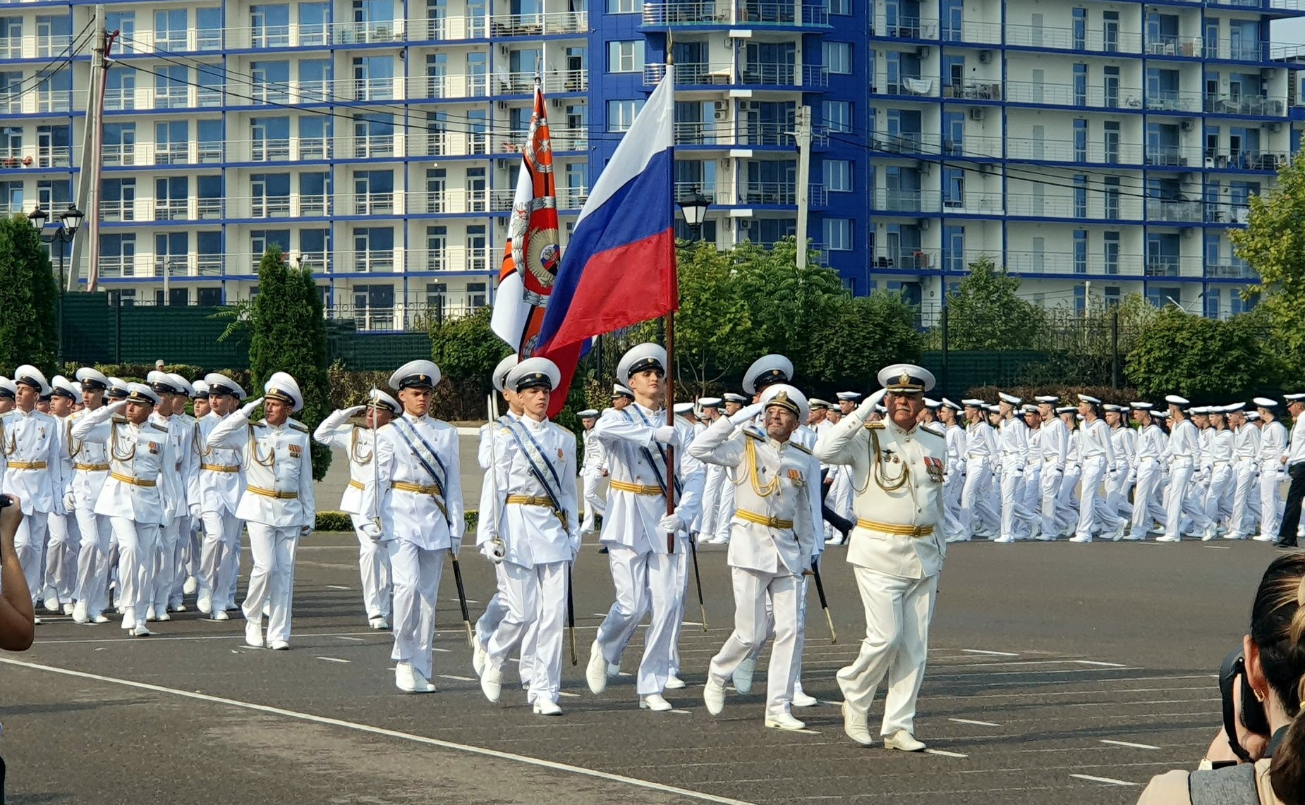 Сергей Колбин поздравил с началом учебного года воспитанников филиала «Нахимовского военно-морского училища» МО РФ