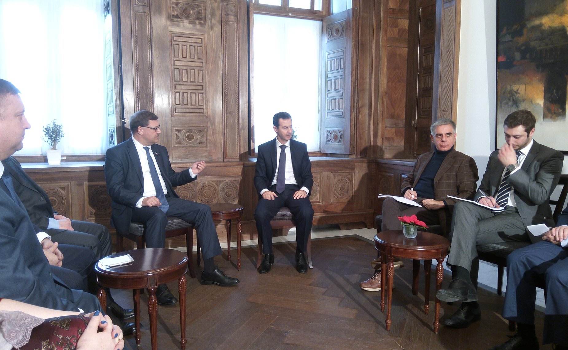 Делегация Совета Федерации в Сирии