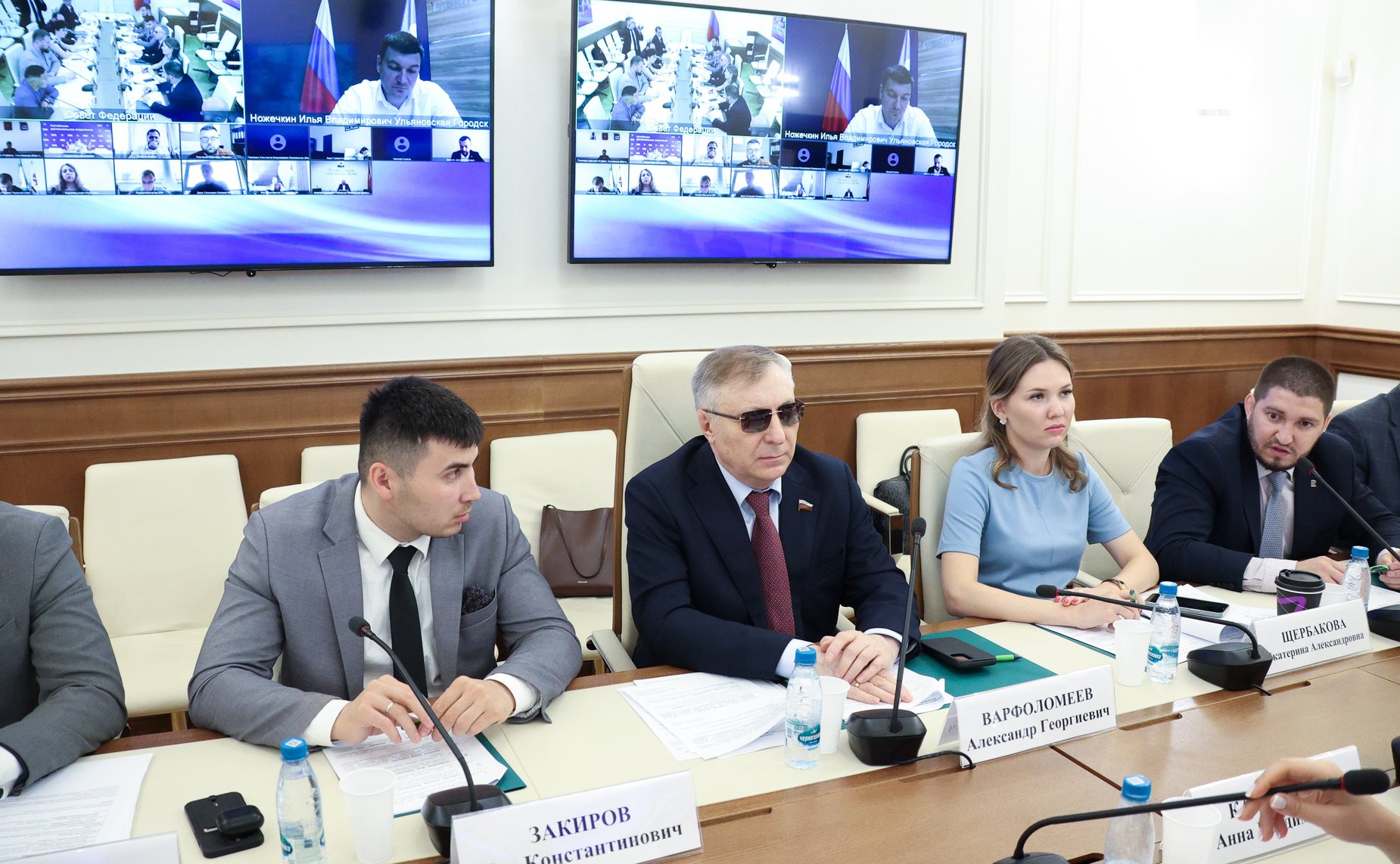 Заседание Совета Палаты молодых законодателей при СФ