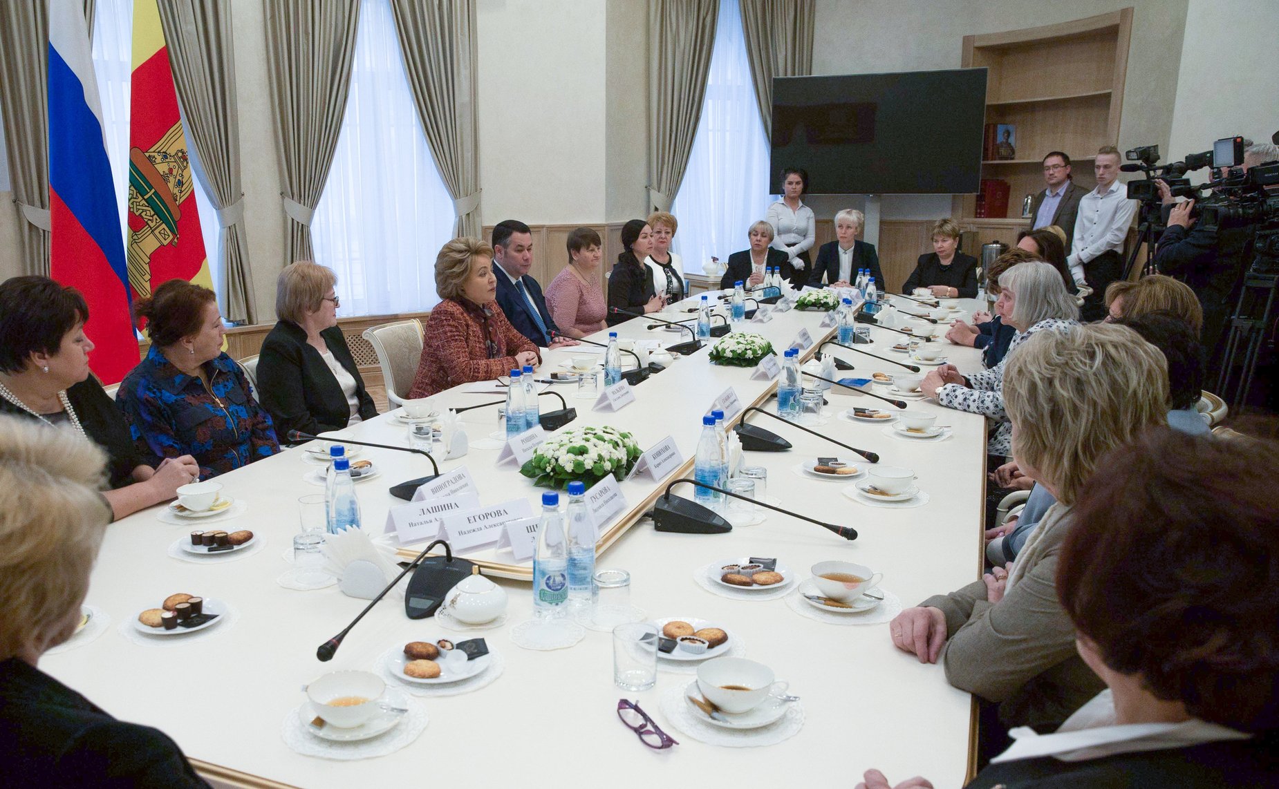 В. Матвиенко в Твери